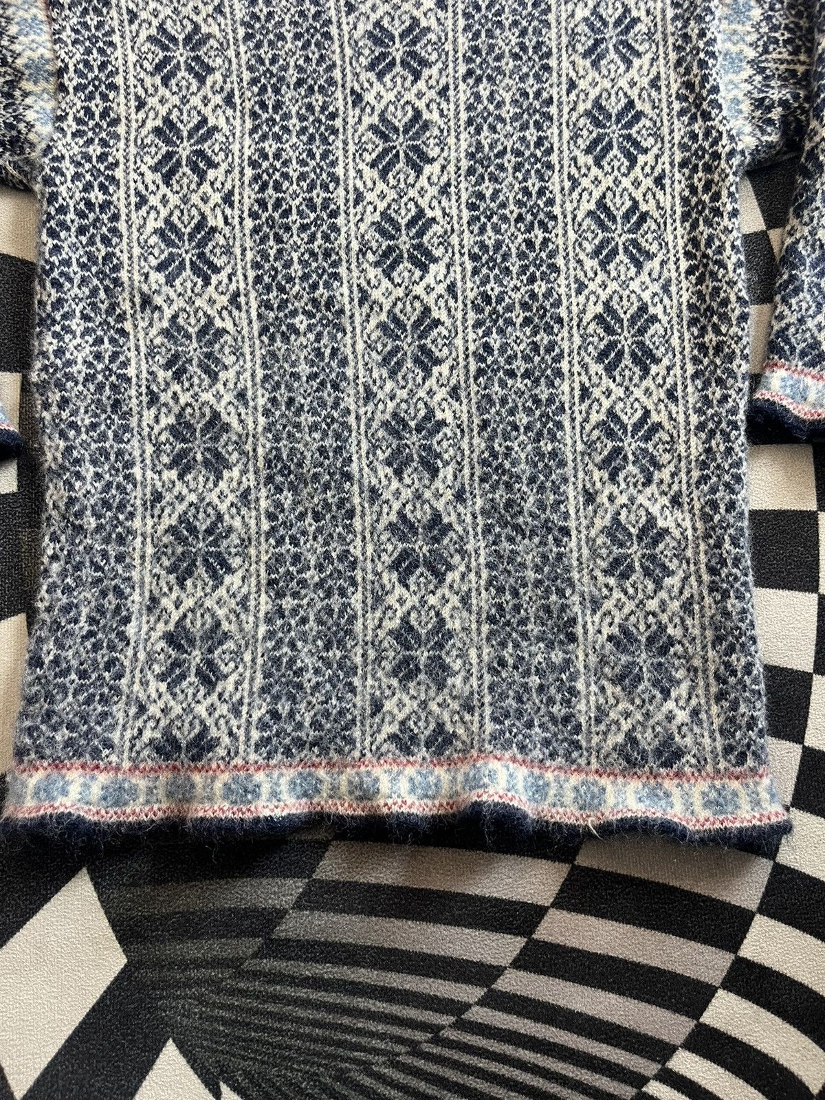 Vintage Vintage ICE WEAR 100% Pure new WOOL Sweater Shirt Size US S / EU 44-46 / 1 - 8 Thumbnail