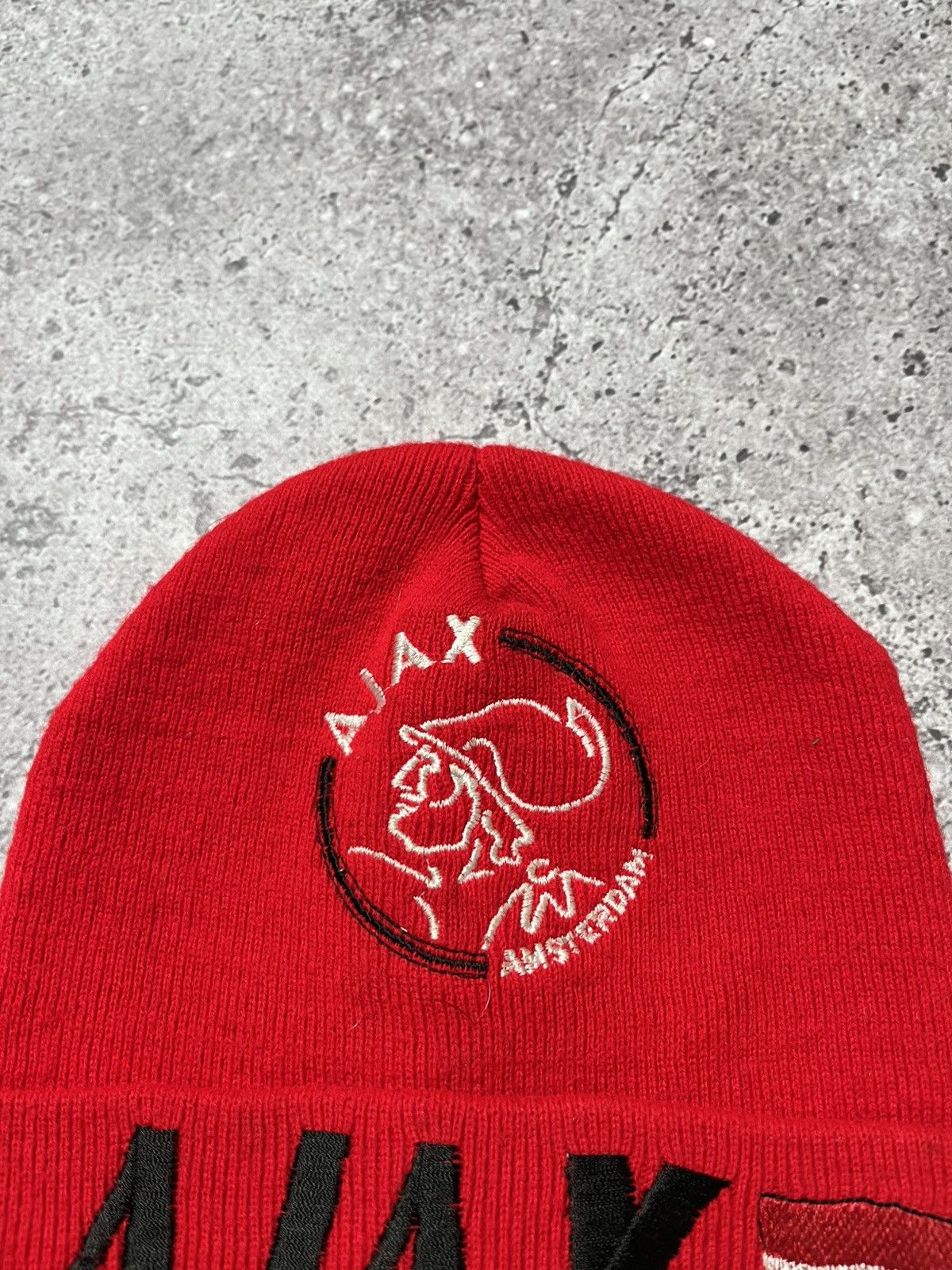 Vintage Vintage AJAX 70-80's Amsterdam Beanie AFC Hat Size ONE SIZE - 2 Thumbnail