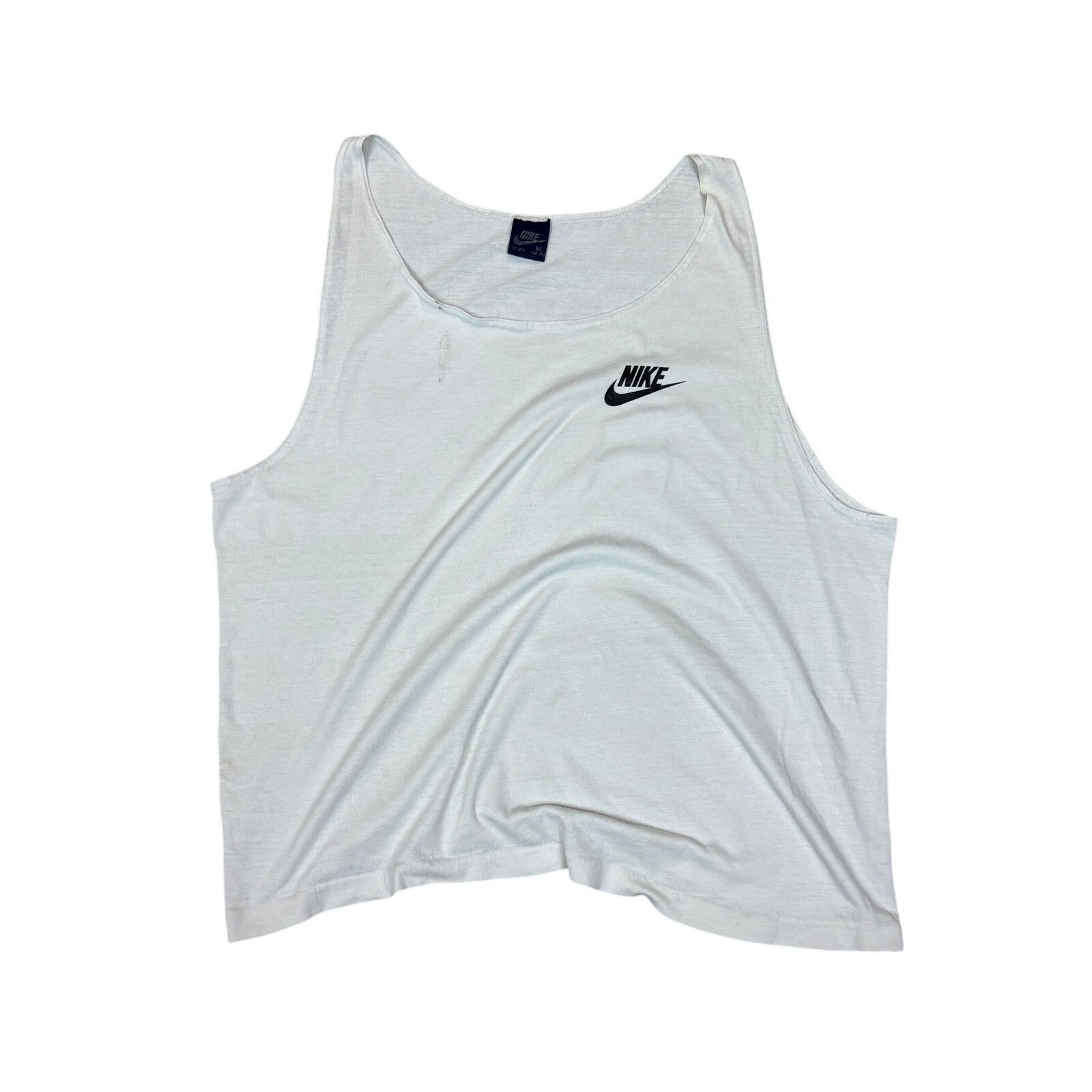 Nike Vintage 80s Nike Tank Top Shirt Men's XL Basic Gym Size US XL / EU 56 / 4 - 1 Thumbnail