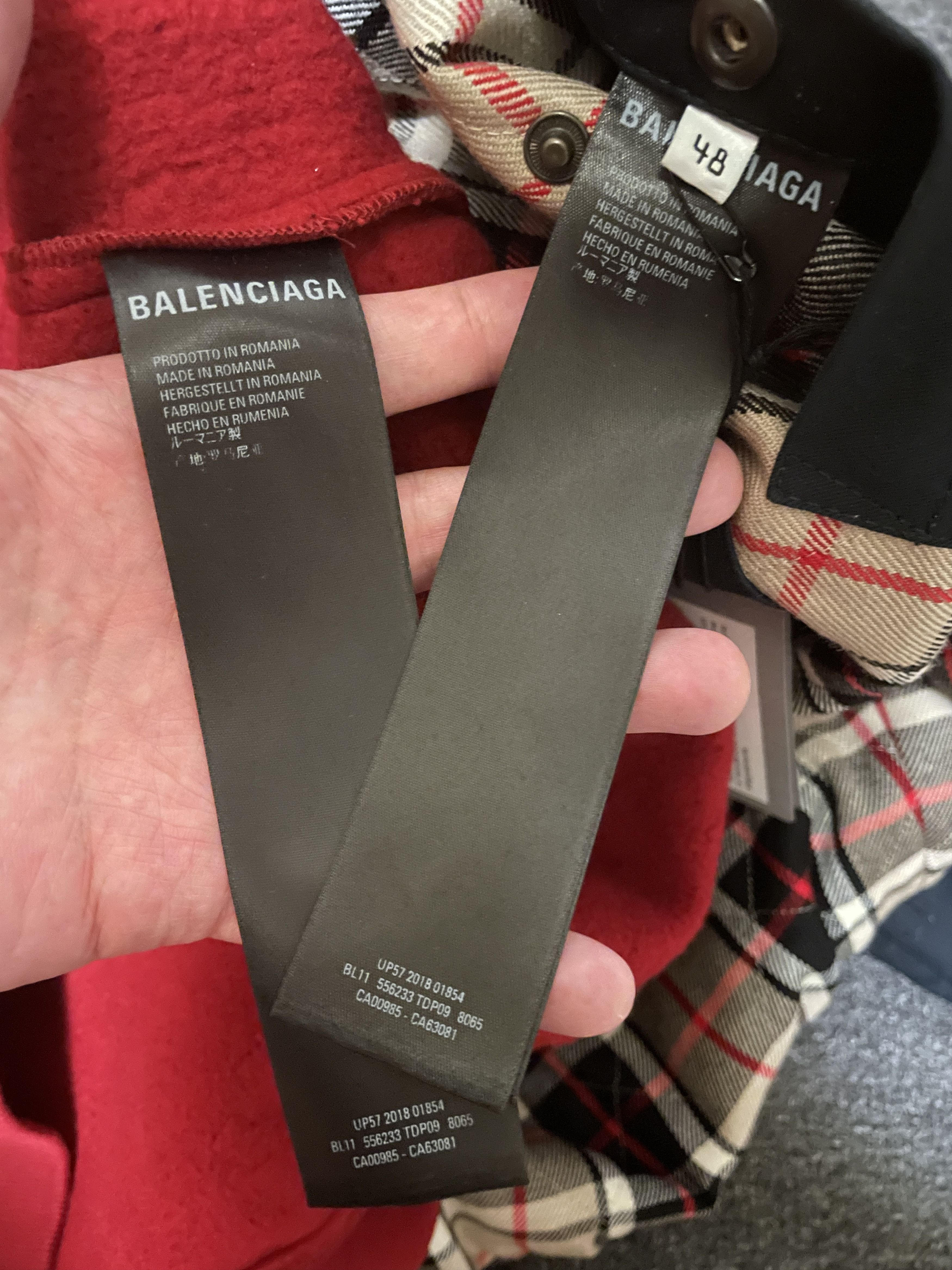 Balenciaga Balenciaga Vest + Sweatshirt Two Piece Set Jacket Size 48 Size US M / EU 48-50 / 2 - 8 Thumbnail