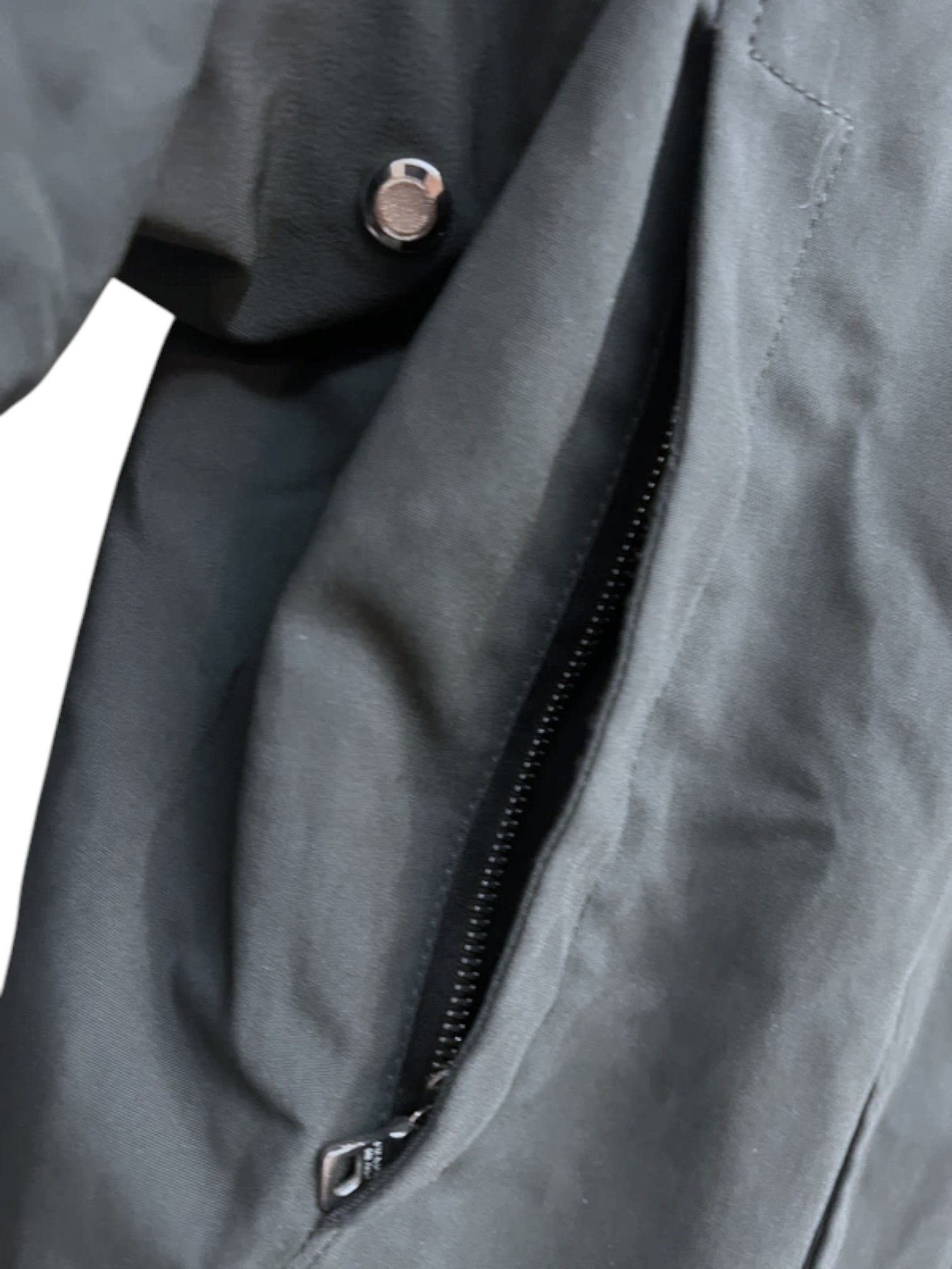 Prada Prada Technical Hooded Zip Snap Jacket c. 2010s Size US L / EU 52-54 / 3 - 5 Thumbnail