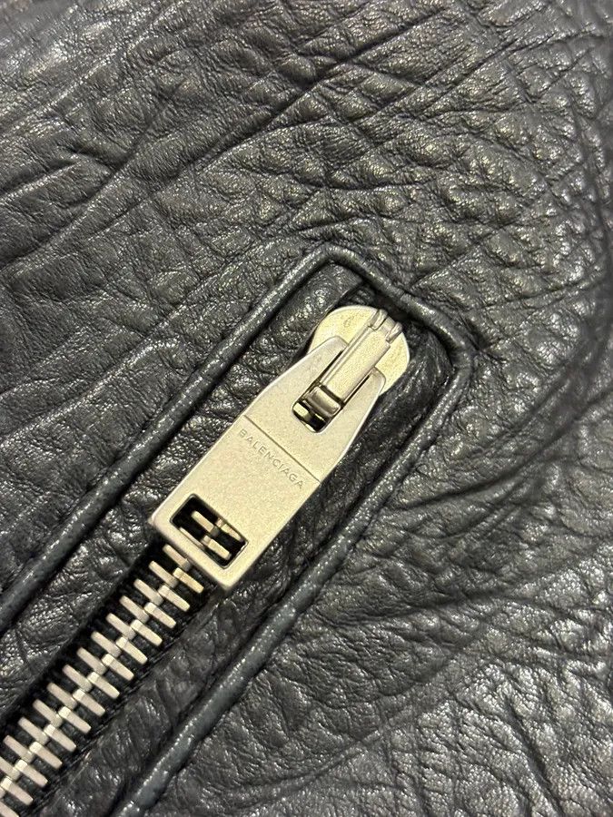 Balenciaga AW2014 Balenciaga Black Leather Perfecto Jacket Size US S / EU 44-46 / 1 - 13 Thumbnail