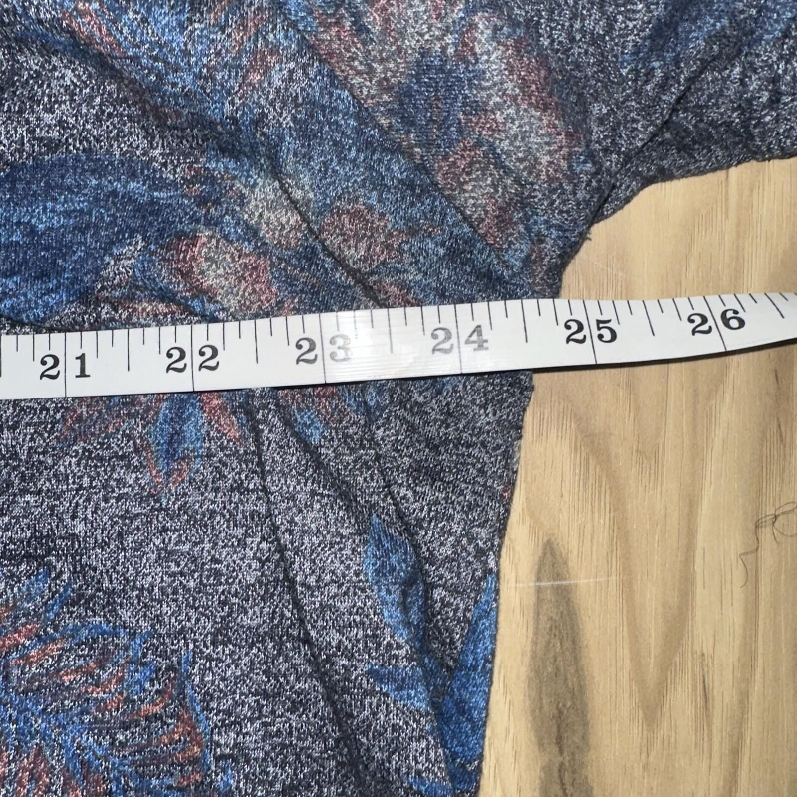 Other truth substance common sense Floral Print Gray T-Shirt 3X Size US XXL / EU 58 / 5 - 4 Thumbnail