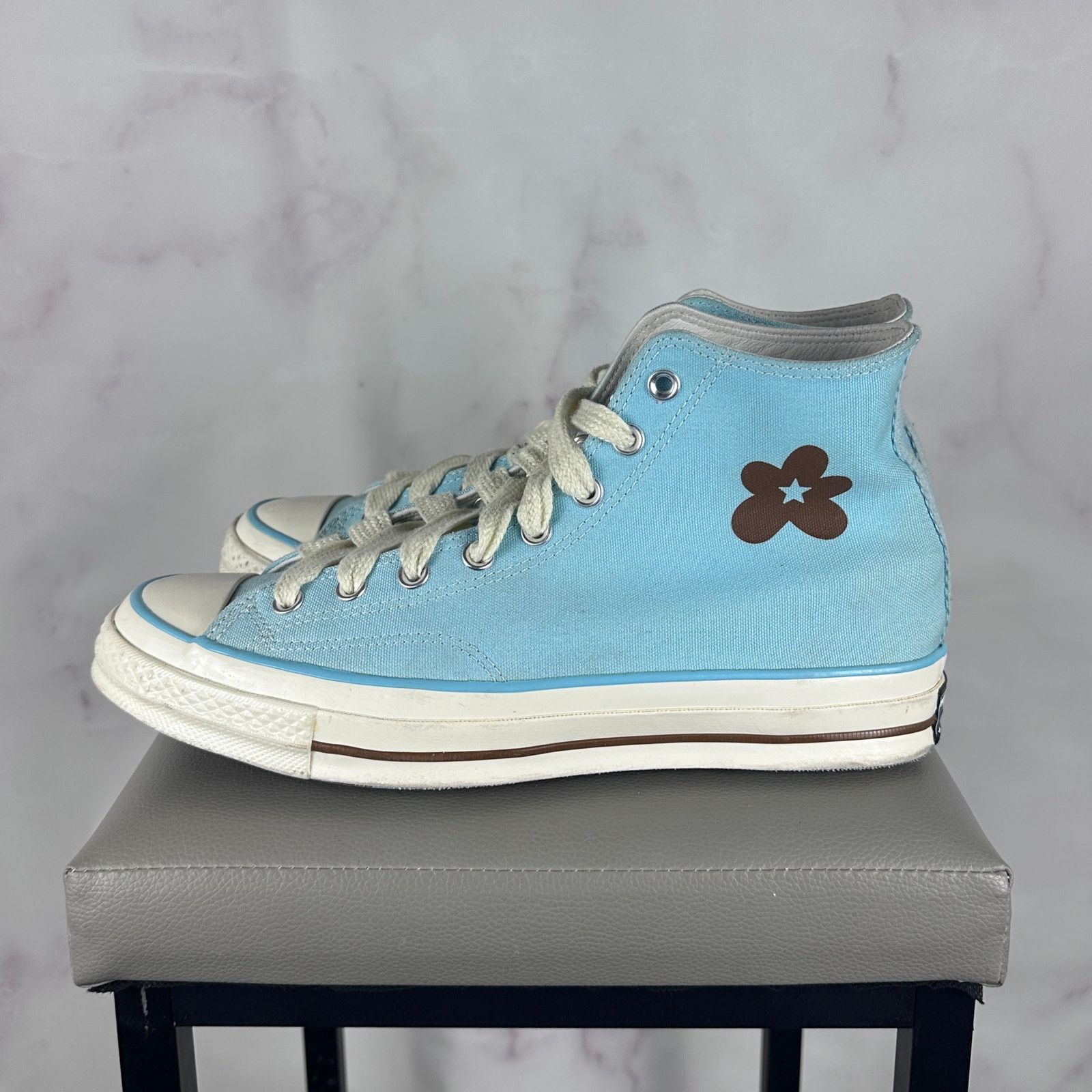 Converse × Golf le Fleur Golf le Fleur Chuck 70 High Gulf Stream Blue Size US 10 / EU 43 - 2 Thumbnail