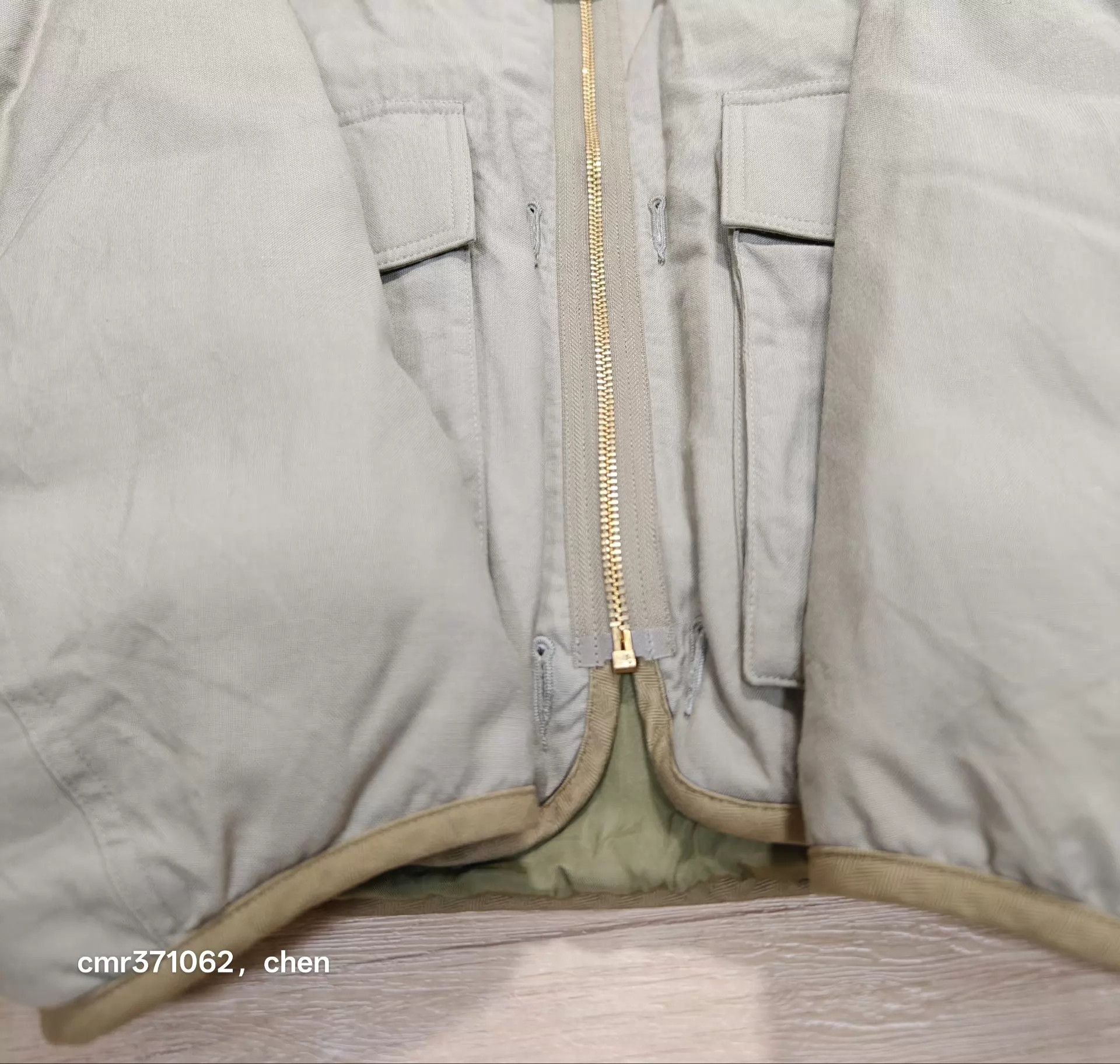 Visvim VISVIM 25AW IRIS DOWN JKT Beige 1, Double-Sided Wool-Linen Size US S / EU 44-46 / 1 - 7 Thumbnail