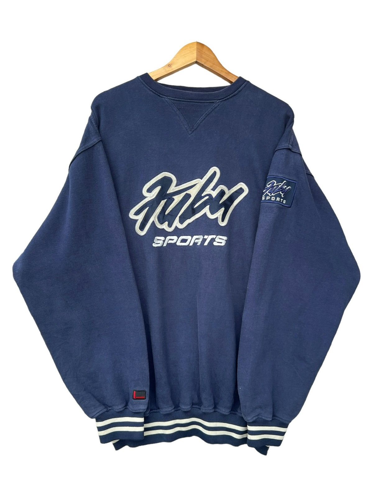 Fubu Vintage Y2K Fubu Big Logo Baggy Boxy Sweatshirt Size US XXL / EU 58 / 5 - 1 Thumbnail