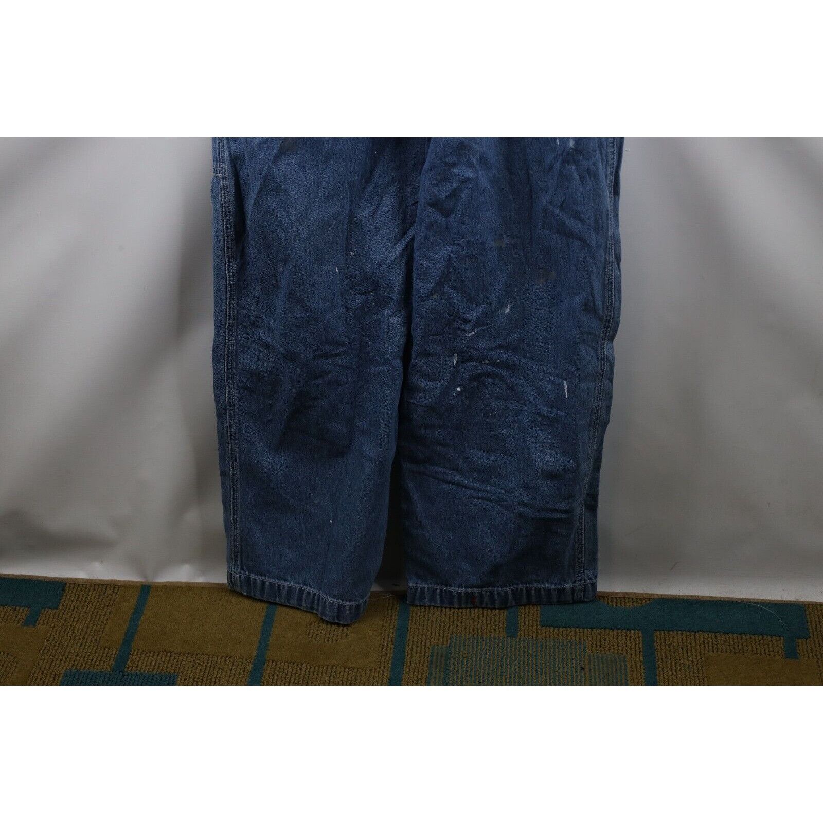 Disney × Vintage Vintage 90s Disney Distressed Winnie the Pooh Denim Overalls Size M / US 6-8 / IT 42-44 - 5 Thumbnail