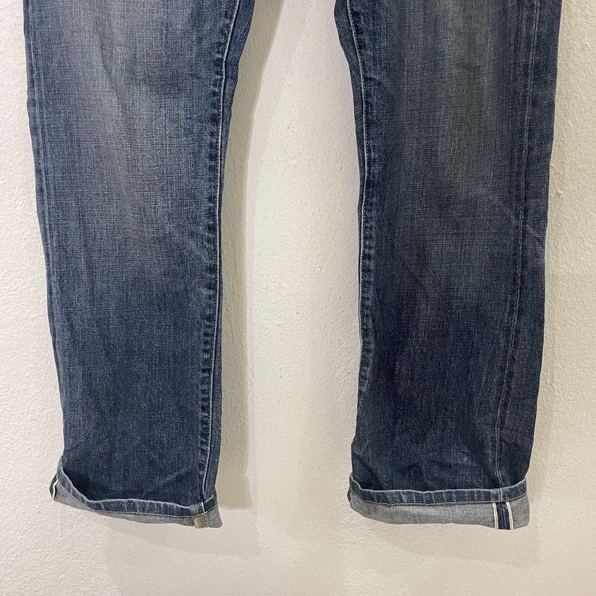 Japanese Brand Vintage Uniqlo Redline Seldvege Denim Jeans Size US 36 / EU 52 - 4 Thumbnail