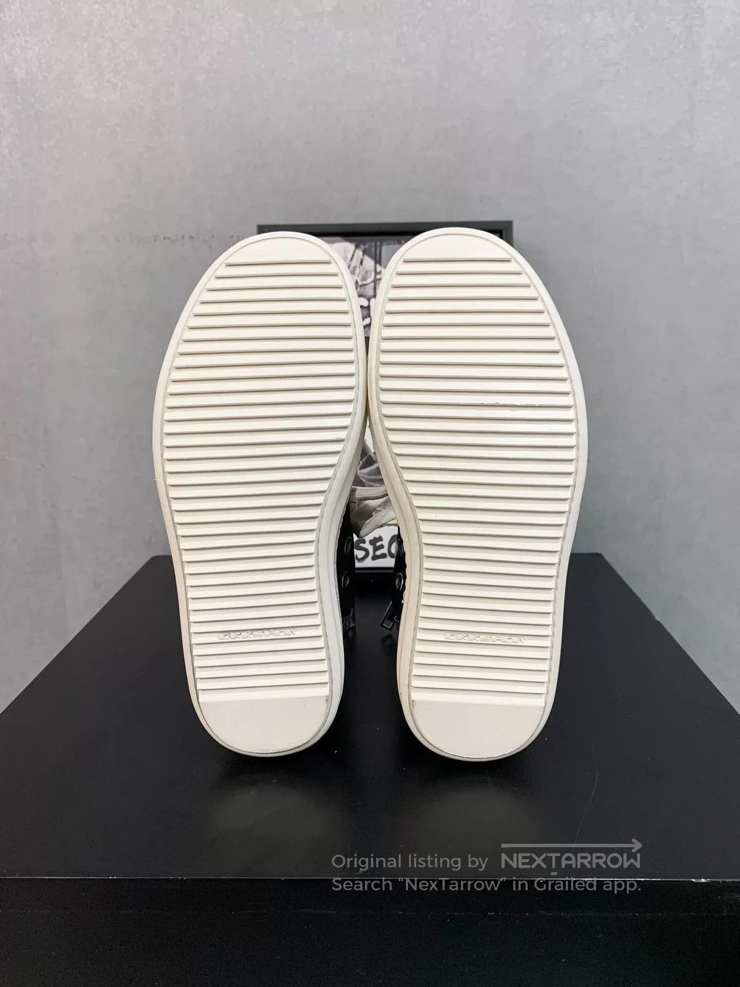 Rick Owens Drkshdw Rick Owens 19FW Satin Canvas High-Top. Size US 5.5 / IT 35.5 - 8 Thumbnail