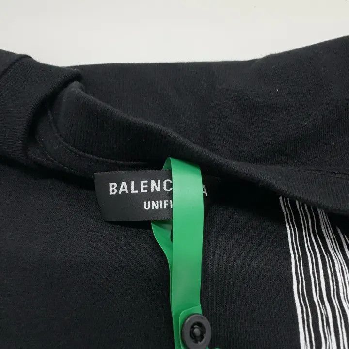 Balenciaga Balenciaga Balenciaga Black Short Sleeve TShirt with Print Size US XS / EU 42 / 0 - 4 Thumbnail