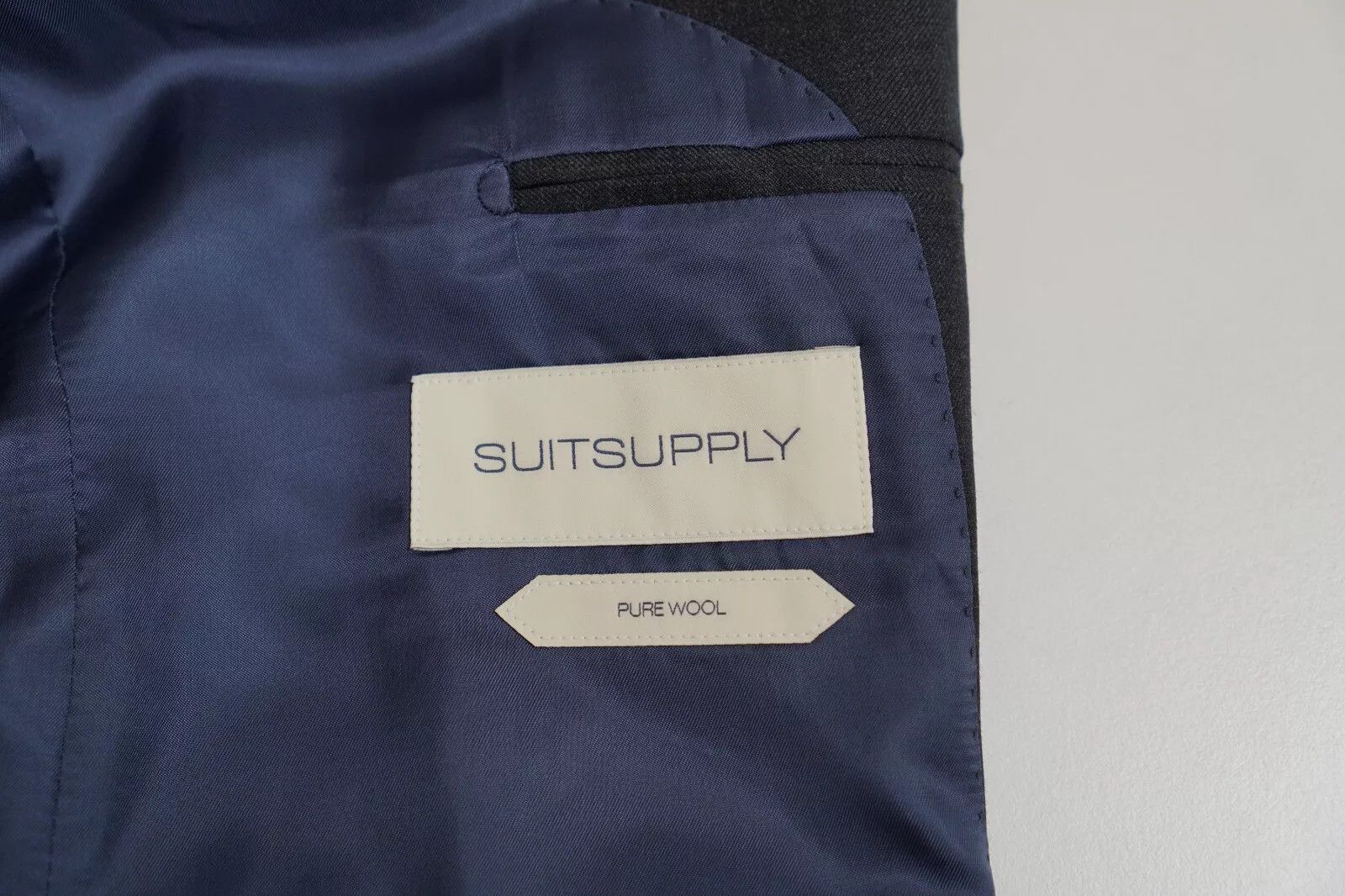 Suitsupply Men Suitsupply Blazer Napoli Single Breasted Wool Reda US48 Size 48R - 5 Thumbnail