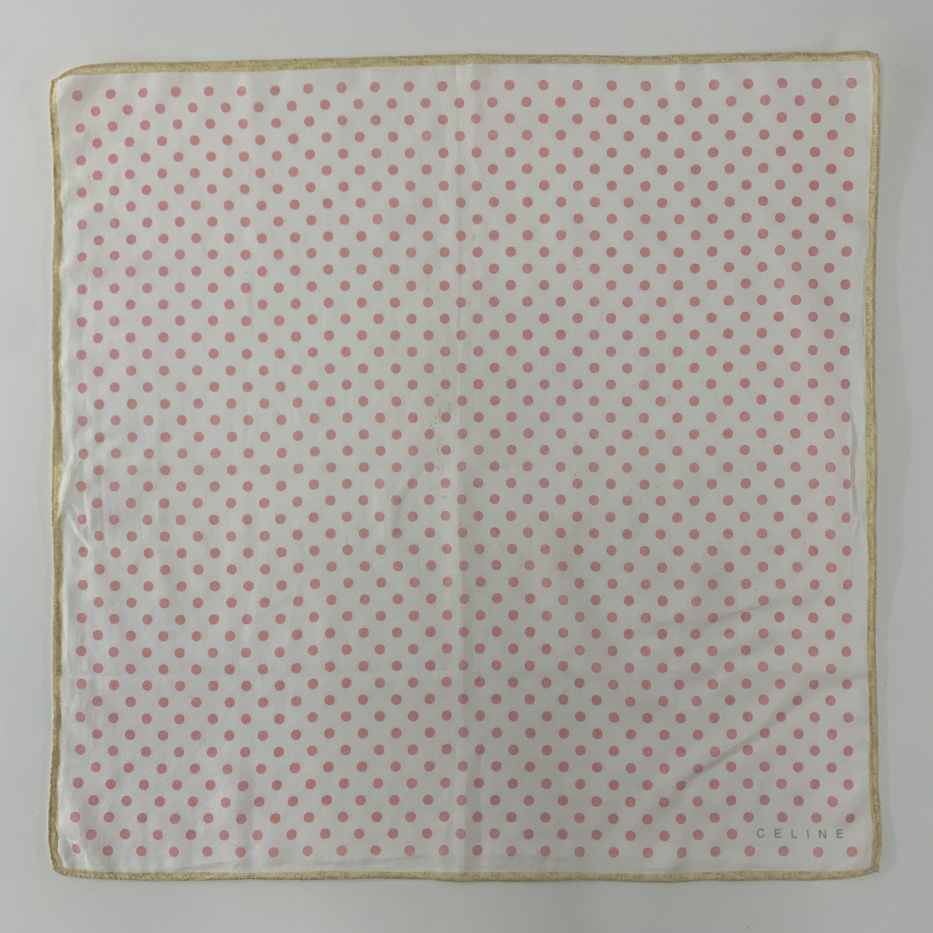 Celine Celine Handkerchief Bandana Neckerchief Square TB1133 Size ONE SIZE - 2 Thumbnail