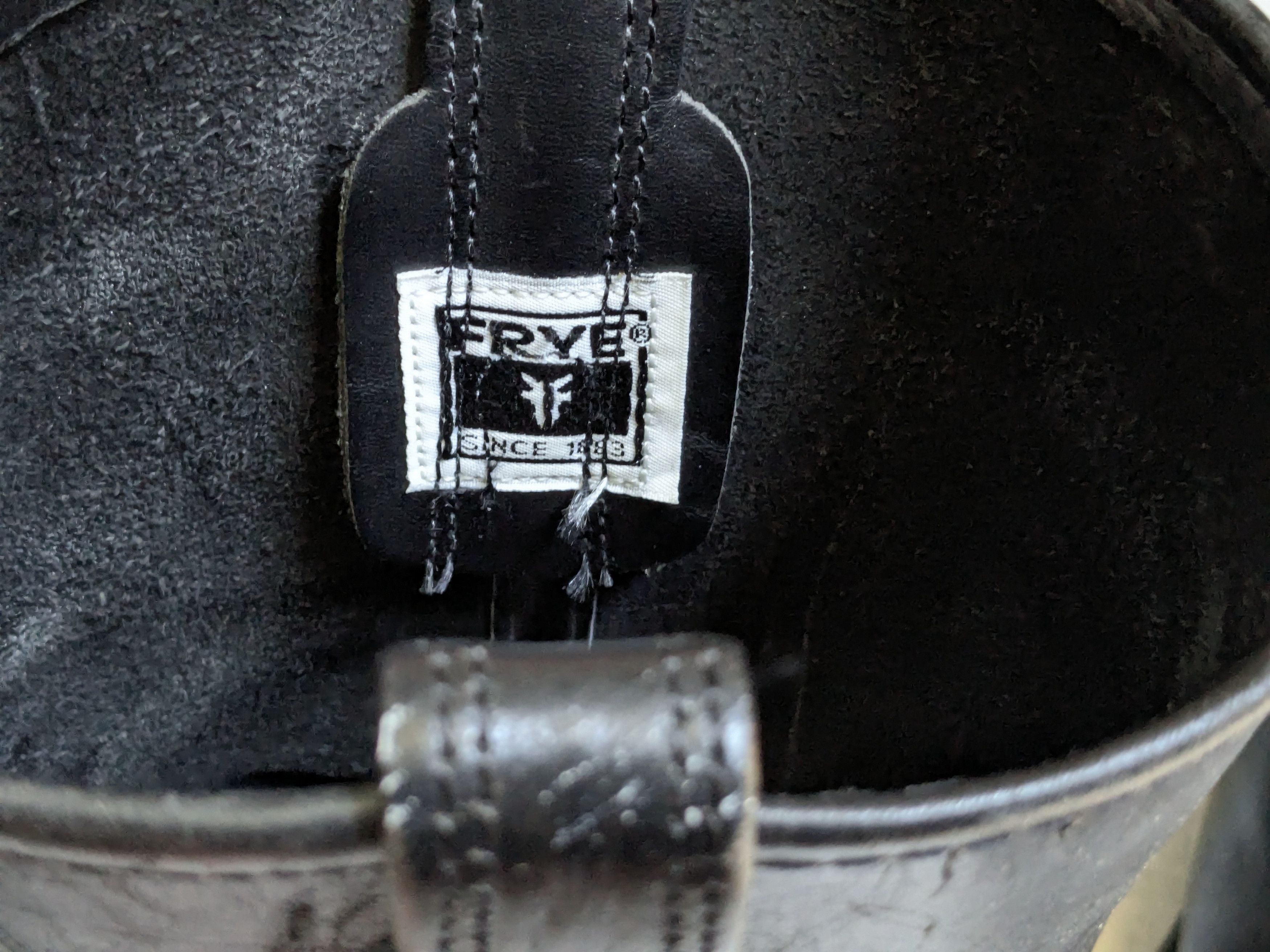 Frye Frye Harness Black Leather 10.5 M Leather Belted Size US 10.5 / EU 43-44 - 5 Thumbnail