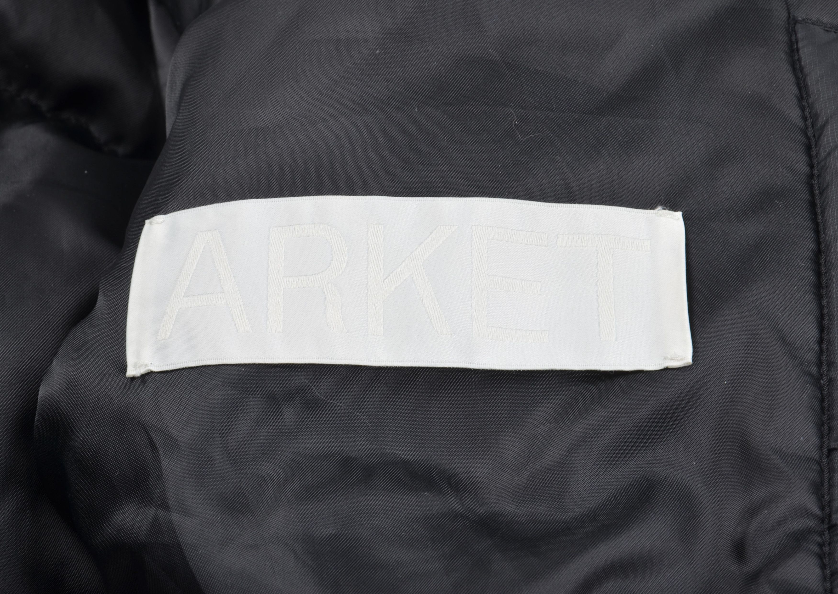 Arket Arket Men's Black Puffer Full Zip Jacket Size US M / EU 48-50 / 2 - 9 Thumbnail