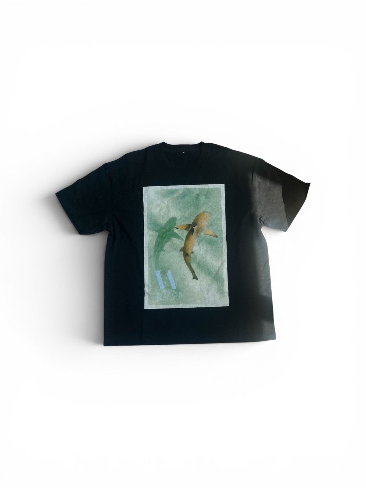 Other Made by Martin Shark Graphic T Black Oversized Streetwear Size US L / EU 52-54 / 3 - 4 Thumbnail