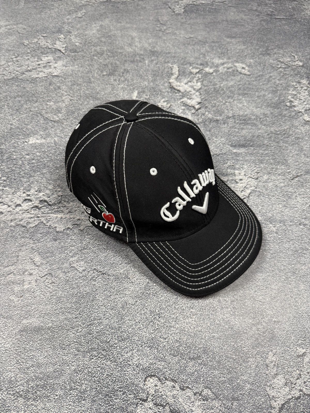 Callaway Callaway Hat Cap Strap Back Black Big Bertha Golf Casual Size ONE SIZE - 2 Thumbnail