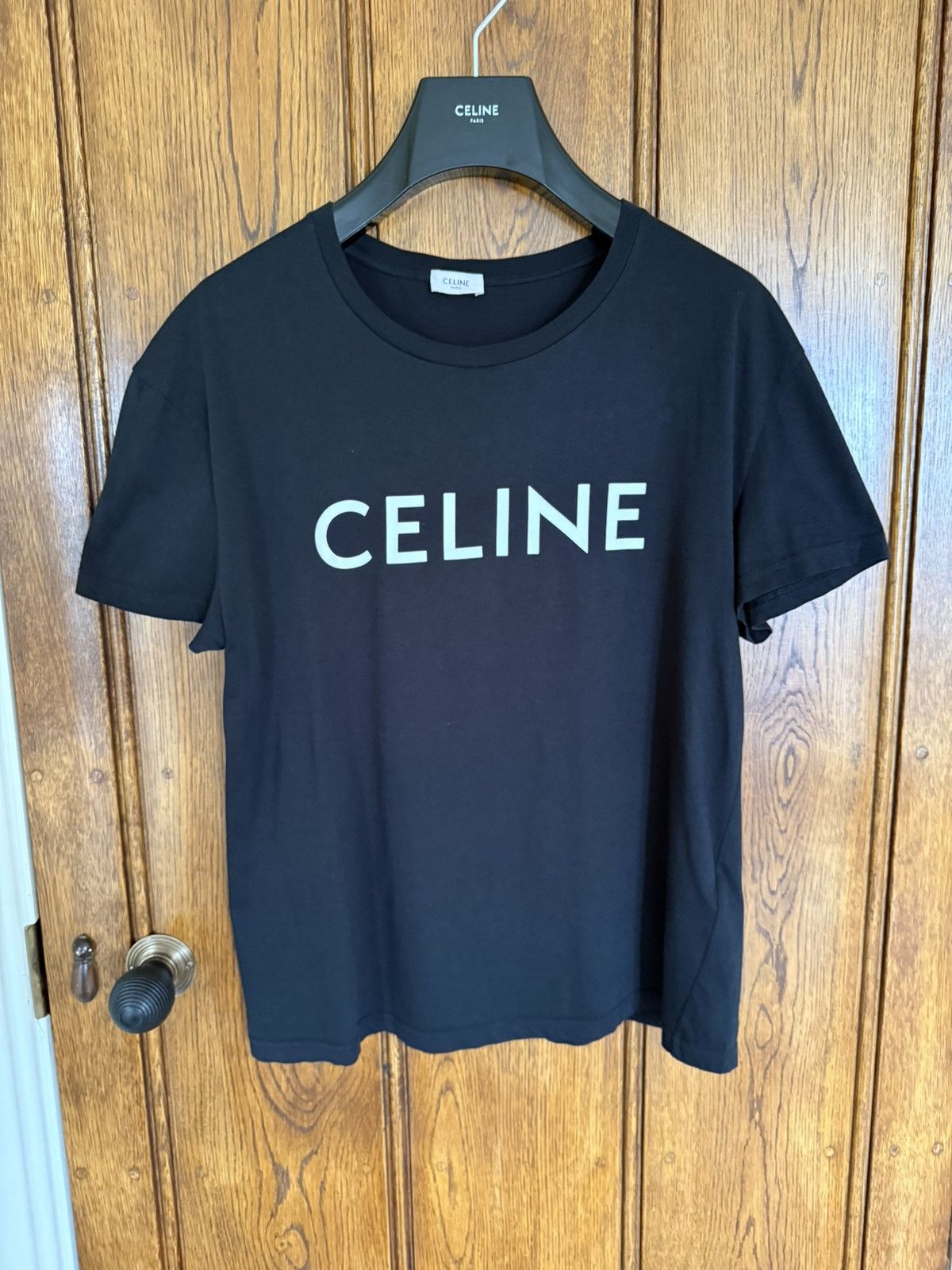 Celine Celine Hedi Slimane Logo T-Shirt Size M | Grailed