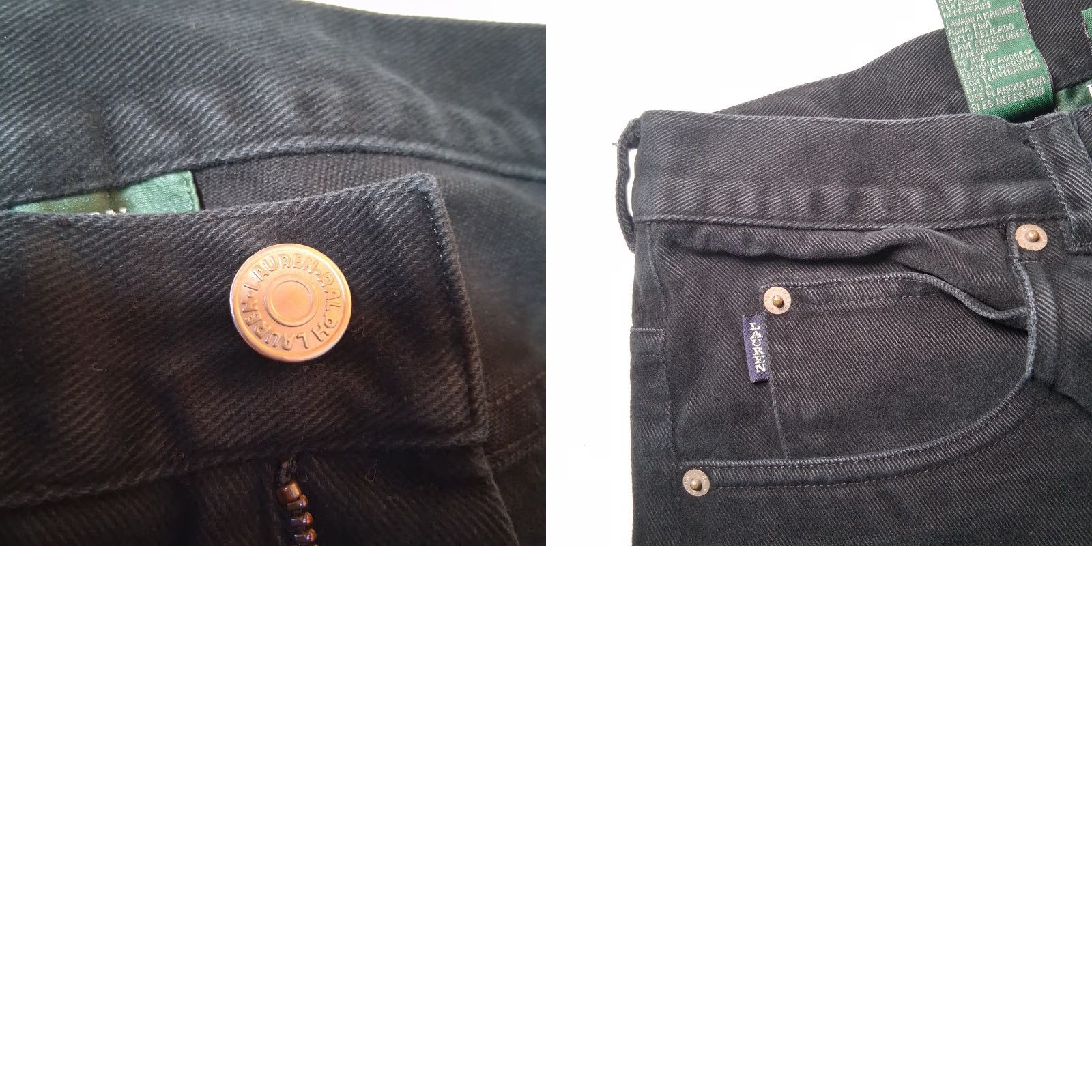 Ralph Lauren VINTAGE Lauren Ralph Lauren Jeans Mom Regular Women Size 32" / US 10 / IT 46 - 10 Thumbnail