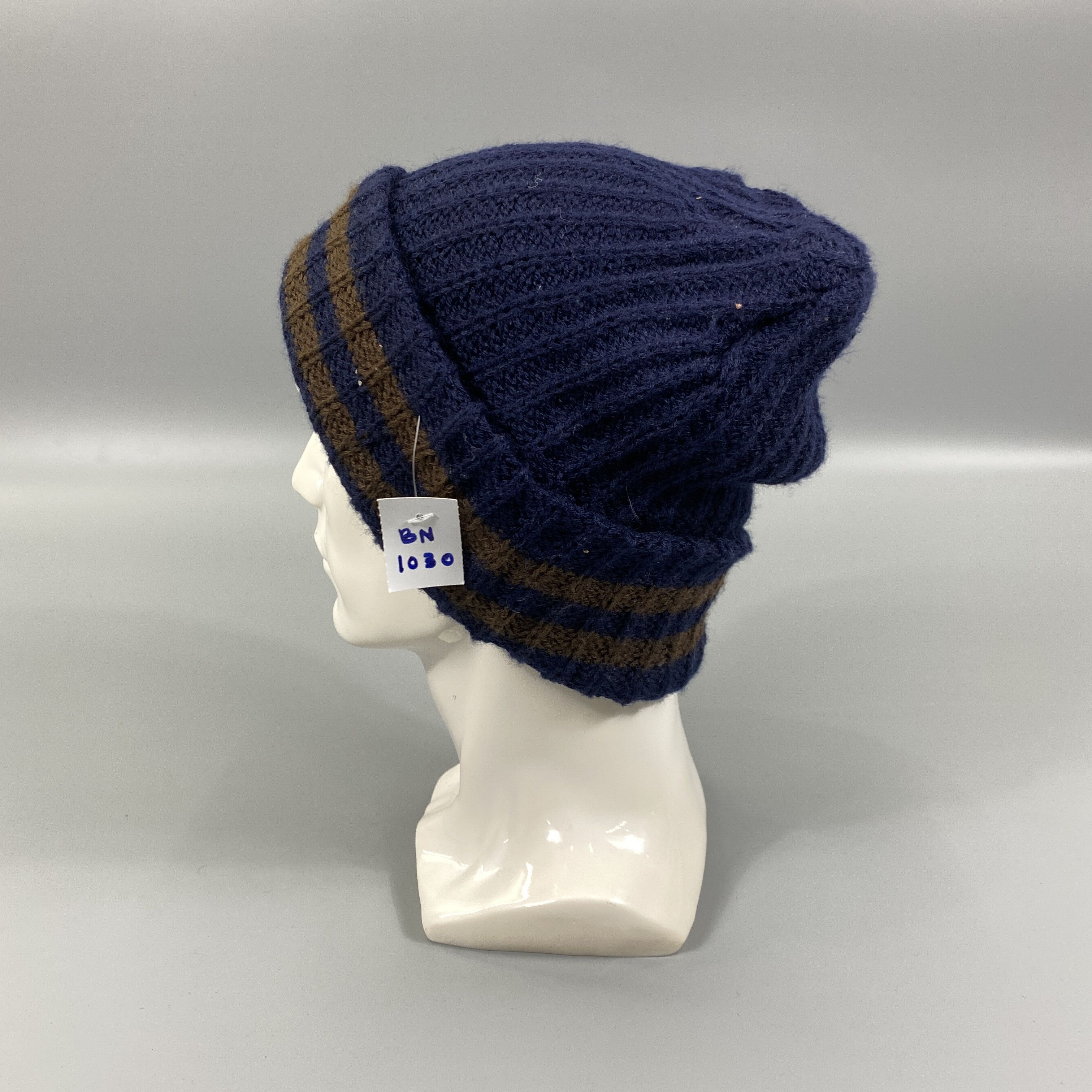 Japanese Brand Hangten Knitted Snow Cao Beanie Hat -BN1030 Size ONE SIZE - 2 Thumbnail