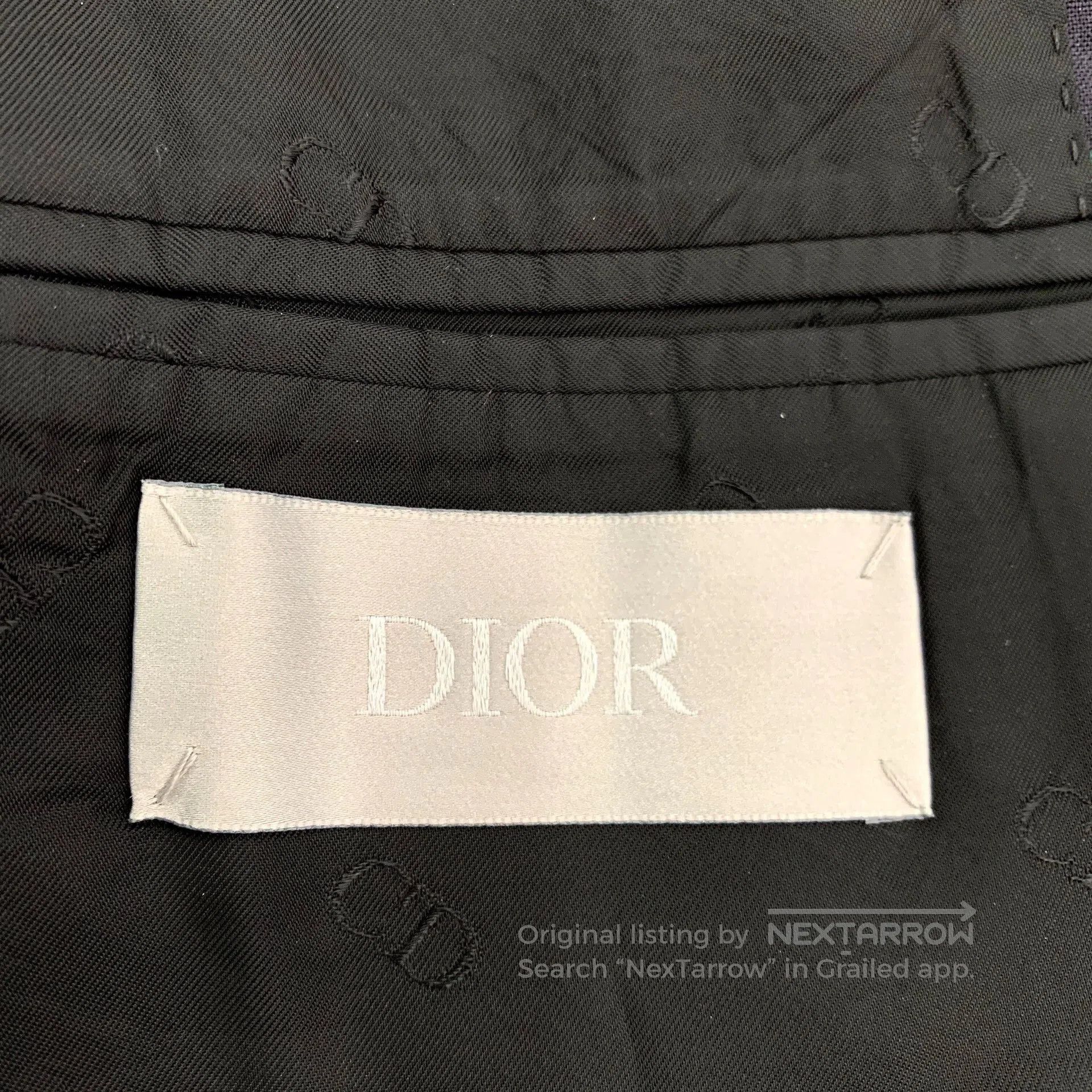 Dior Dior x Kenny Logo Wool Zip Jacket. Size US S / EU 44-46 / 1 - 5 Thumbnail