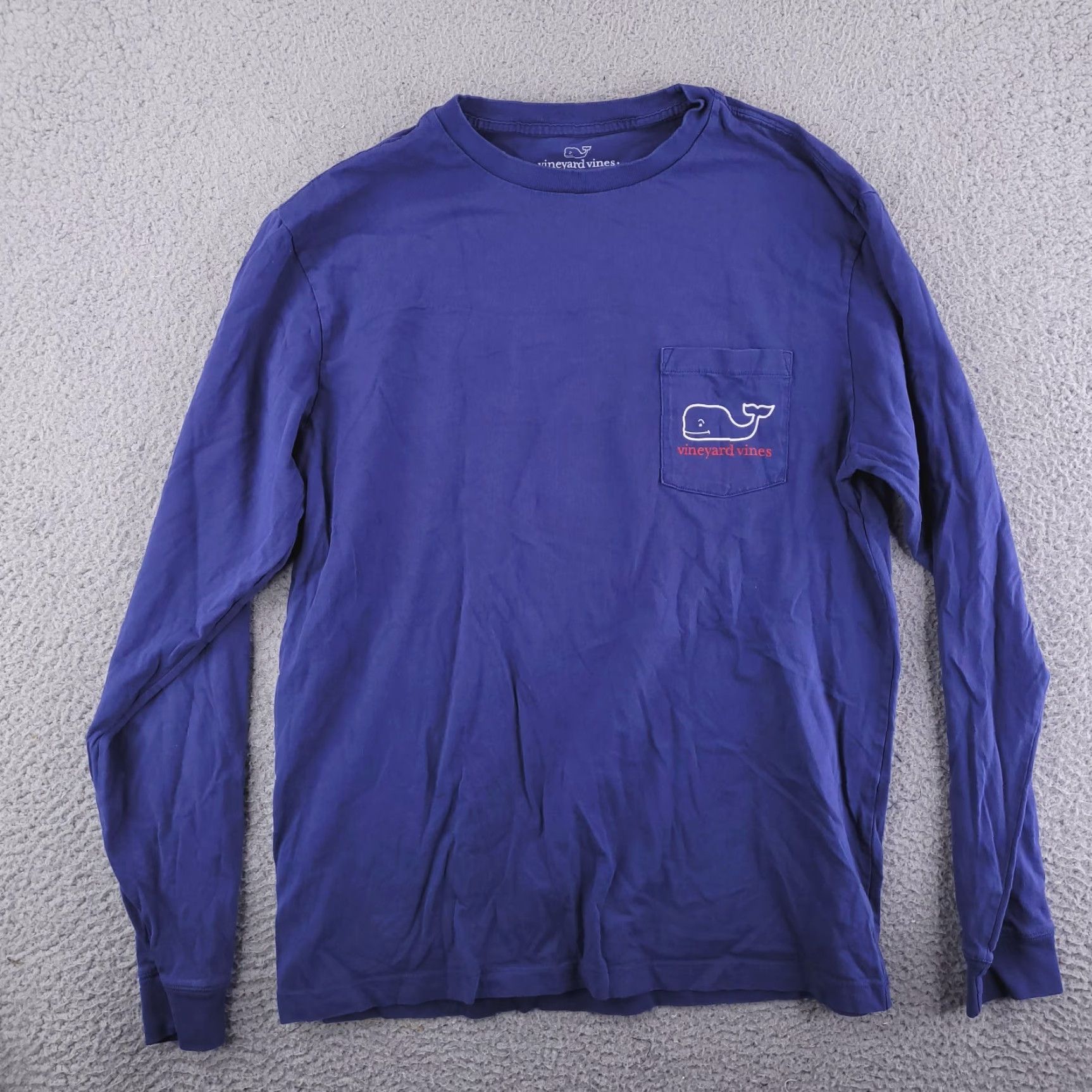 Vineyard Vines Vineyard Vines Shirt Mens Small Long Sleeve Santa Whale Christmas Blue Size US S / EU 44-46 / 1 - 3 Thumbnail