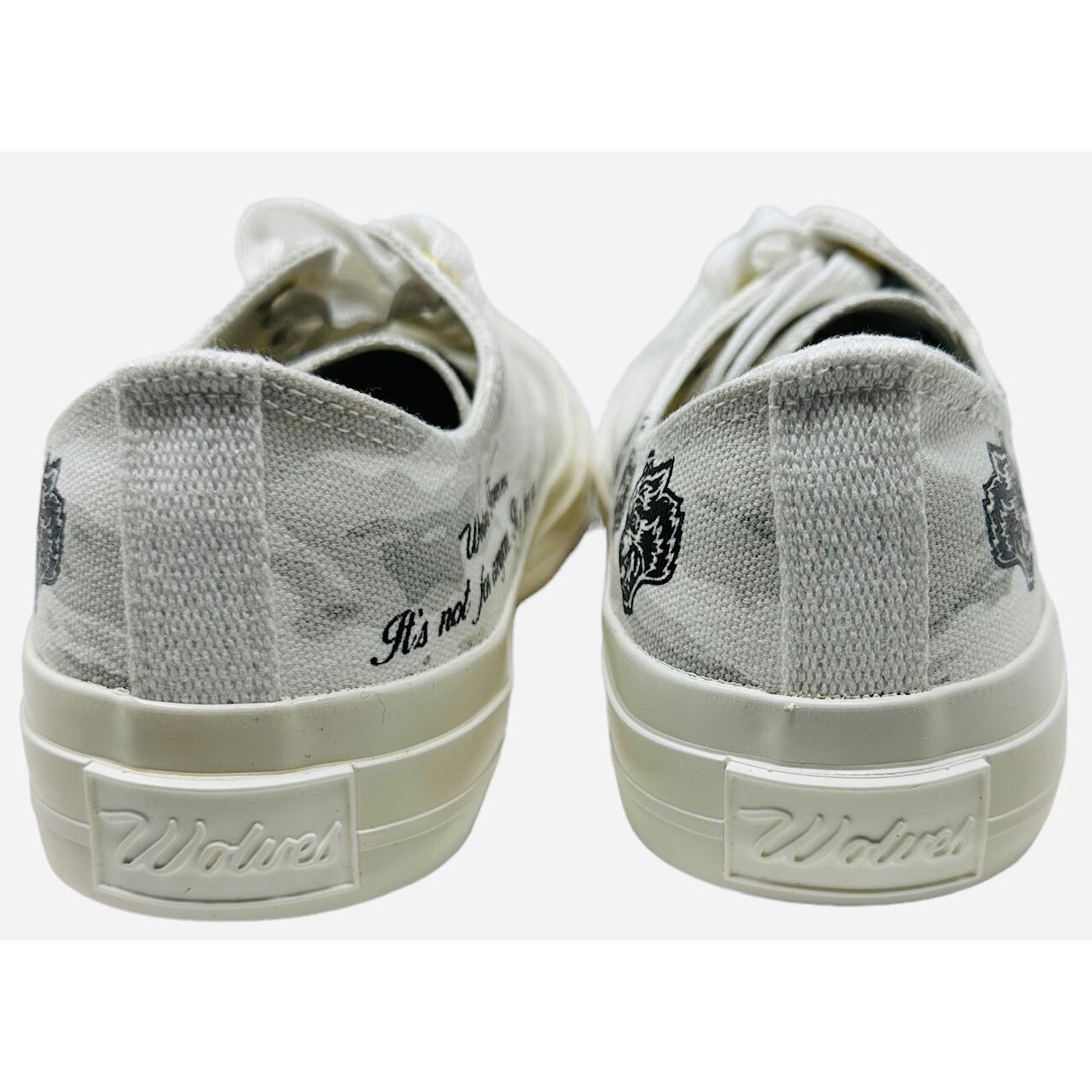 Darc Sport Darc Sport Low Top Shoes Wolves Gray/Off White Tiger Camo Size US 5 / EU 37 - 4 Thumbnail