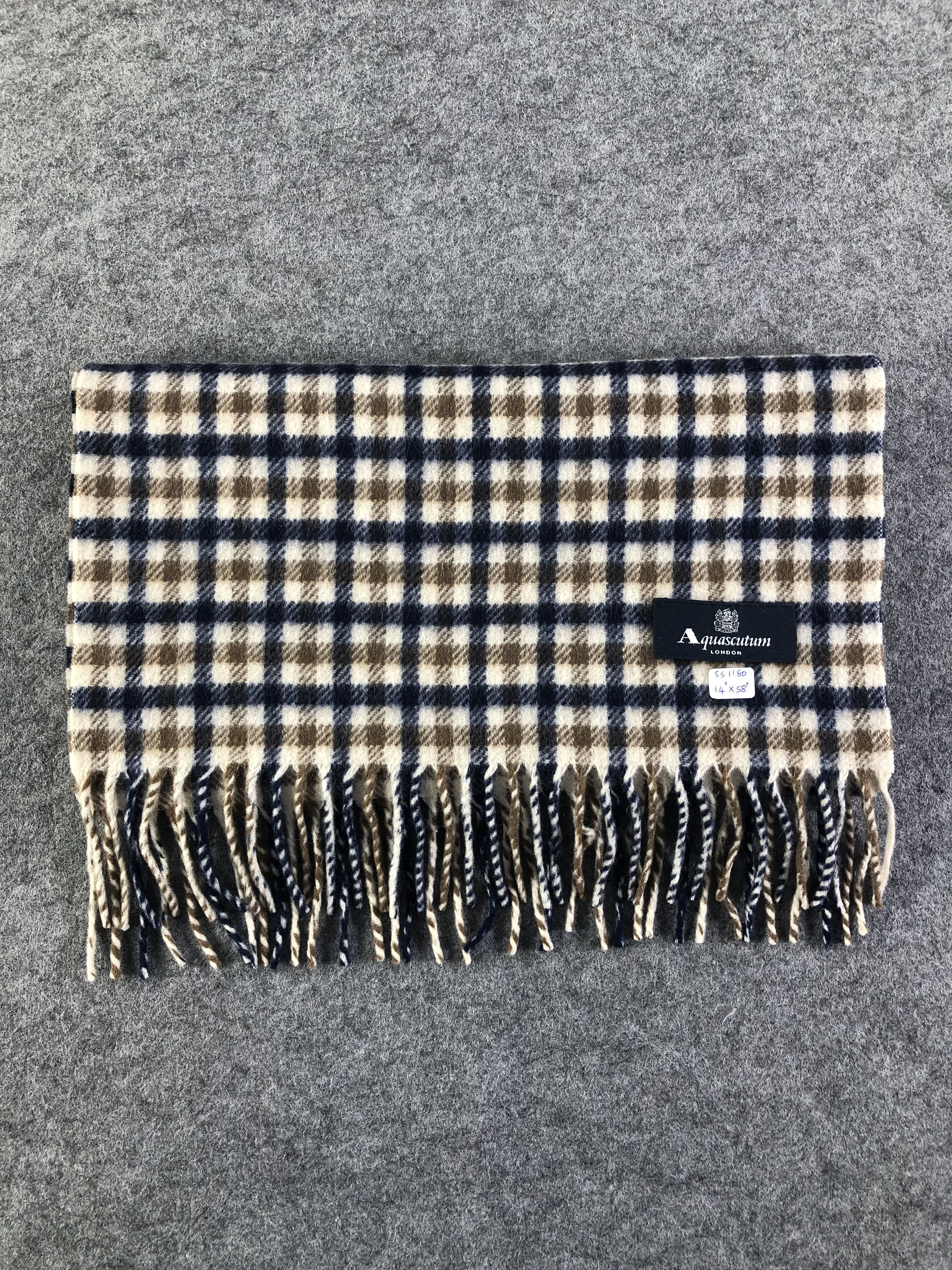 Aquascutum Aquasqutum Scarf / Muffler / Neckwear SS1180 Size ONE SIZE - 7 Thumbnail