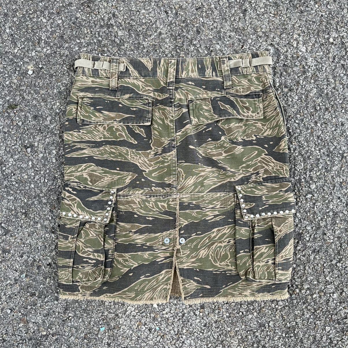 Hysteric Glamour RARE‼️Hysteric Glamour Camo Tiger Stripe Cargo Skirt RRL Size 30" / US 8 / IT 44 - 10 Thumbnail