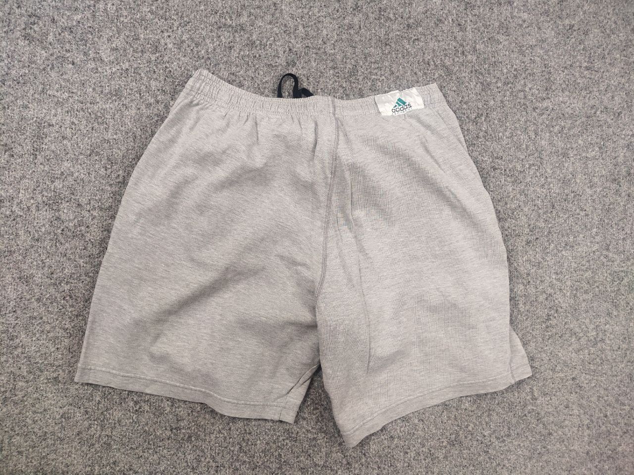Adidas Vintage 90's Adidas Equipment logo Gray Cotton Shorts Wide Size US 32 / EU 48 - 8 Thumbnail