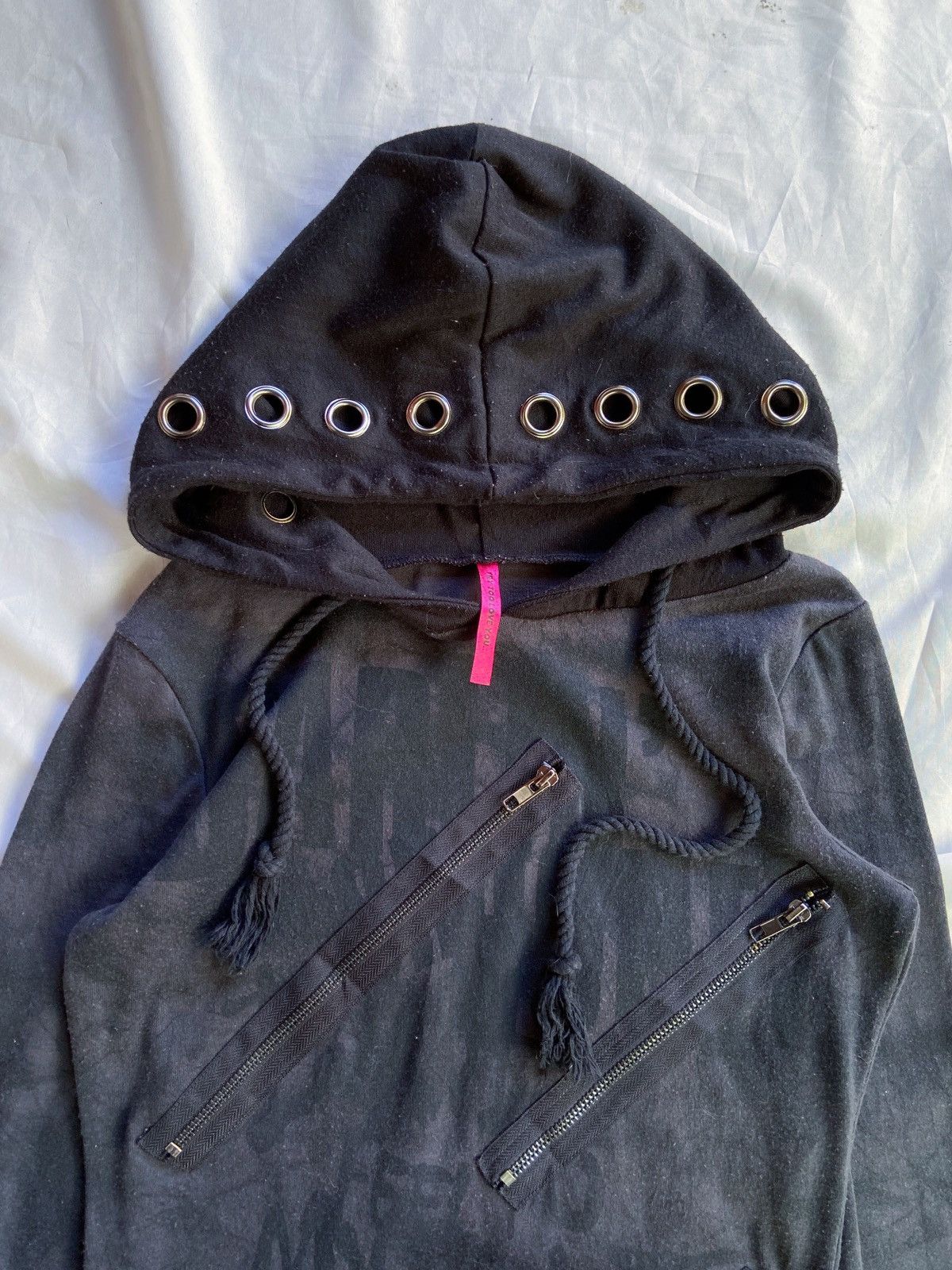 Japanese Brand TRY TO LOVE YOU PUNK STYLE HOODIE Size US S / EU 44-46 / 1 - 7 Thumbnail