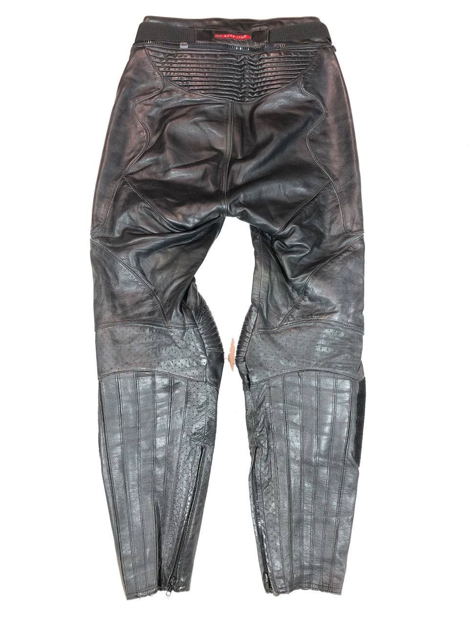 Leather Race Line Moto Biker Leather Pants Vintage Size US 30 / EU 46 - 7 Thumbnail
