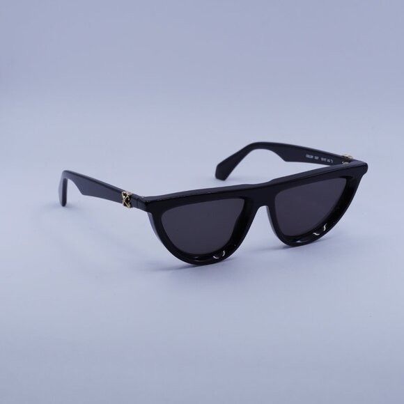 Off-White Off-White OERI13V JASPER 1007 Sunglasses Black Geometric Size ONE SIZE - 4 Thumbnail
