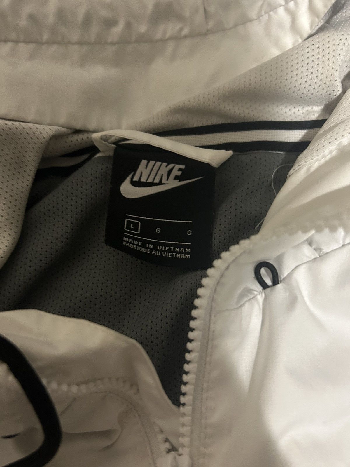 Nike Nike Grey Windbreaker Size US L / EU 52-54 / 3 - 4 Thumbnail