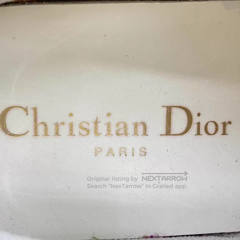 Dior Dior White logo letter print lace-up casual board shoes sh Size US 4 / IT 34 - 7 Thumbnail