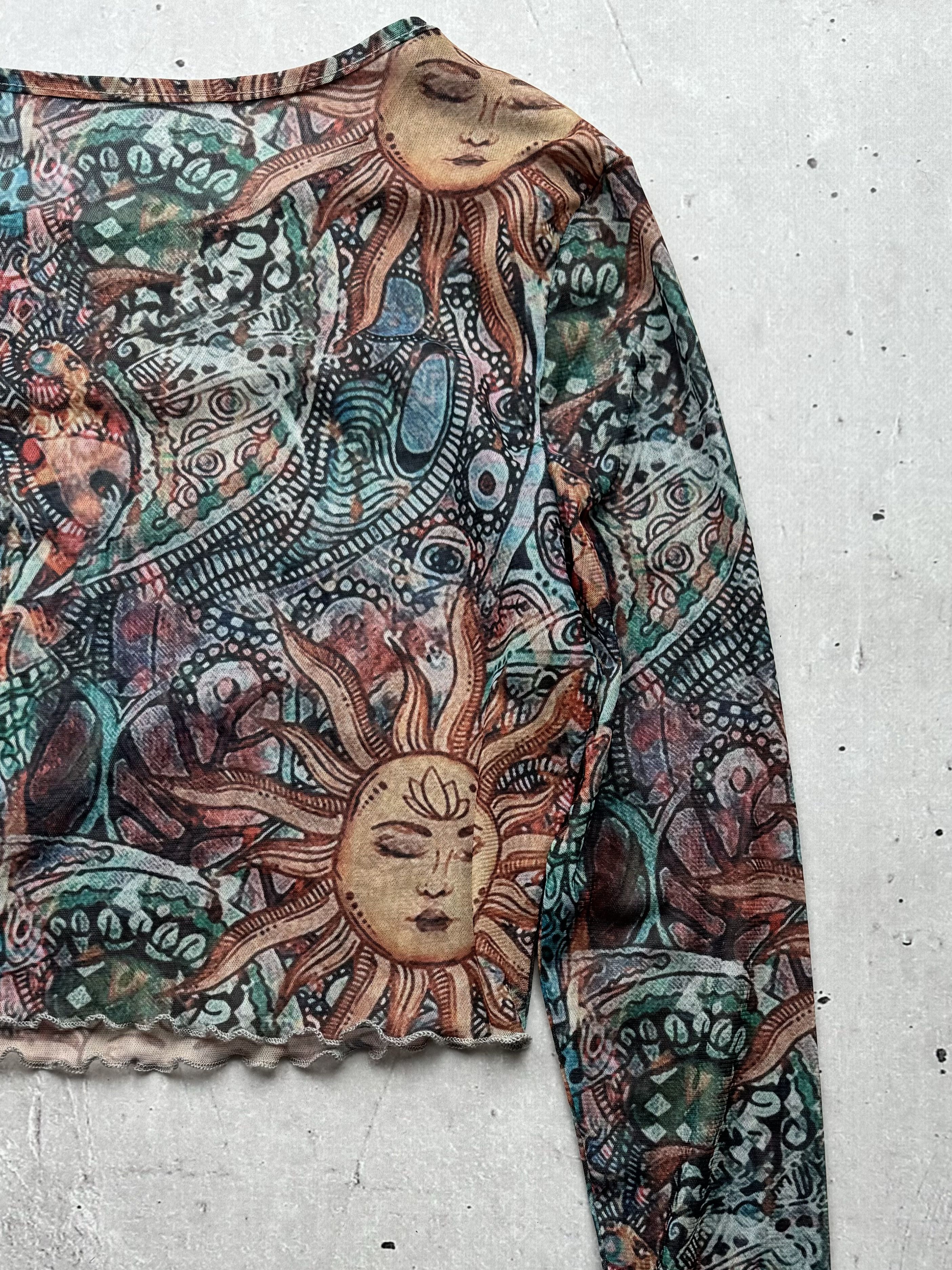 Vintage Vintage Mesh Long Sleeve Gaultier Style Size S / US 4 / IT 40 - 7 Thumbnail