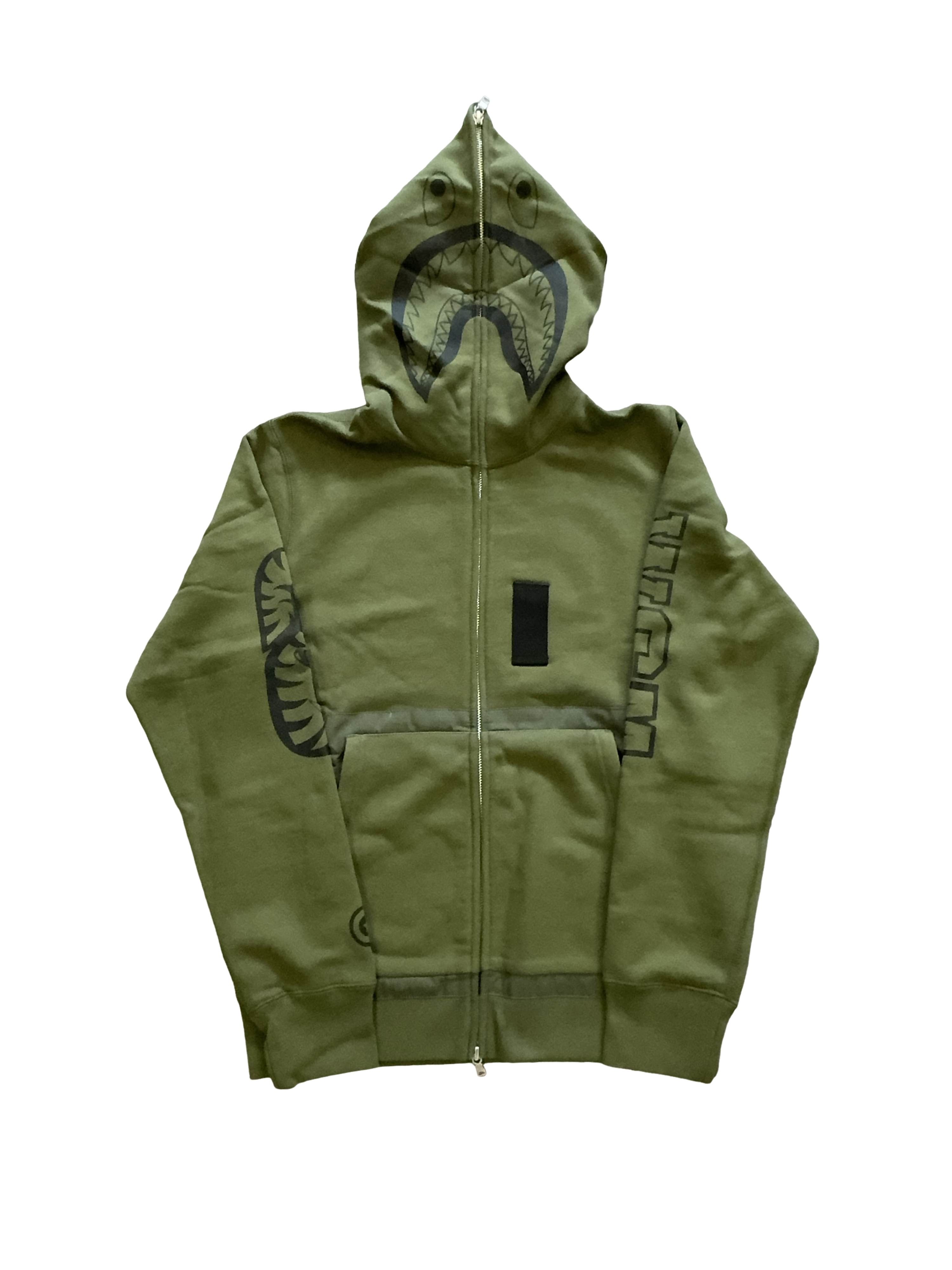 Bape BAPE x CMSS SHARK FULL ZIP HOODIE | Grailed