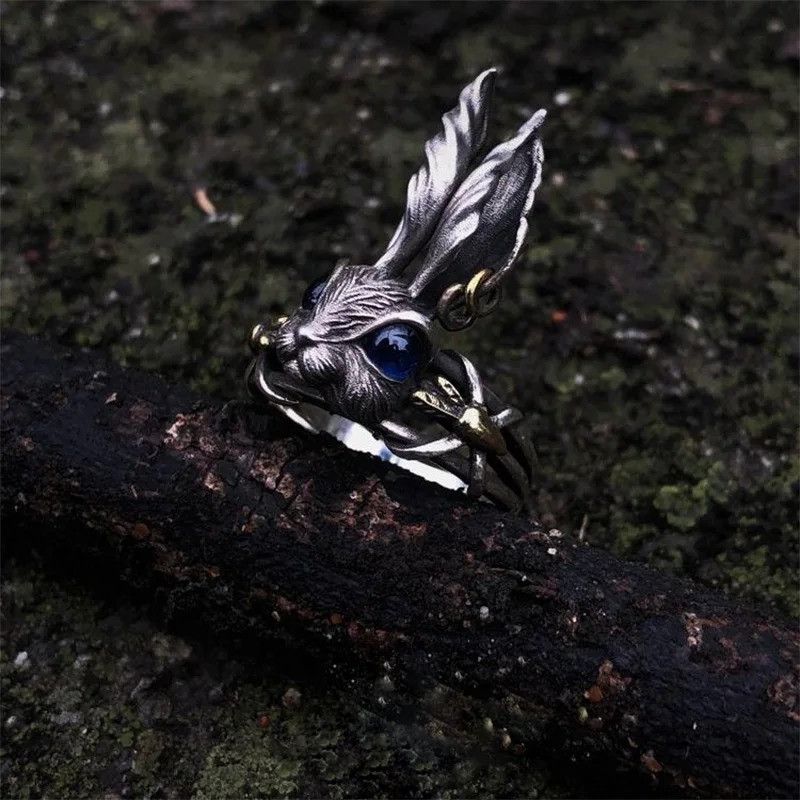 Other Retro Rabbit Ring Size ONE SIZE - 2 Thumbnail