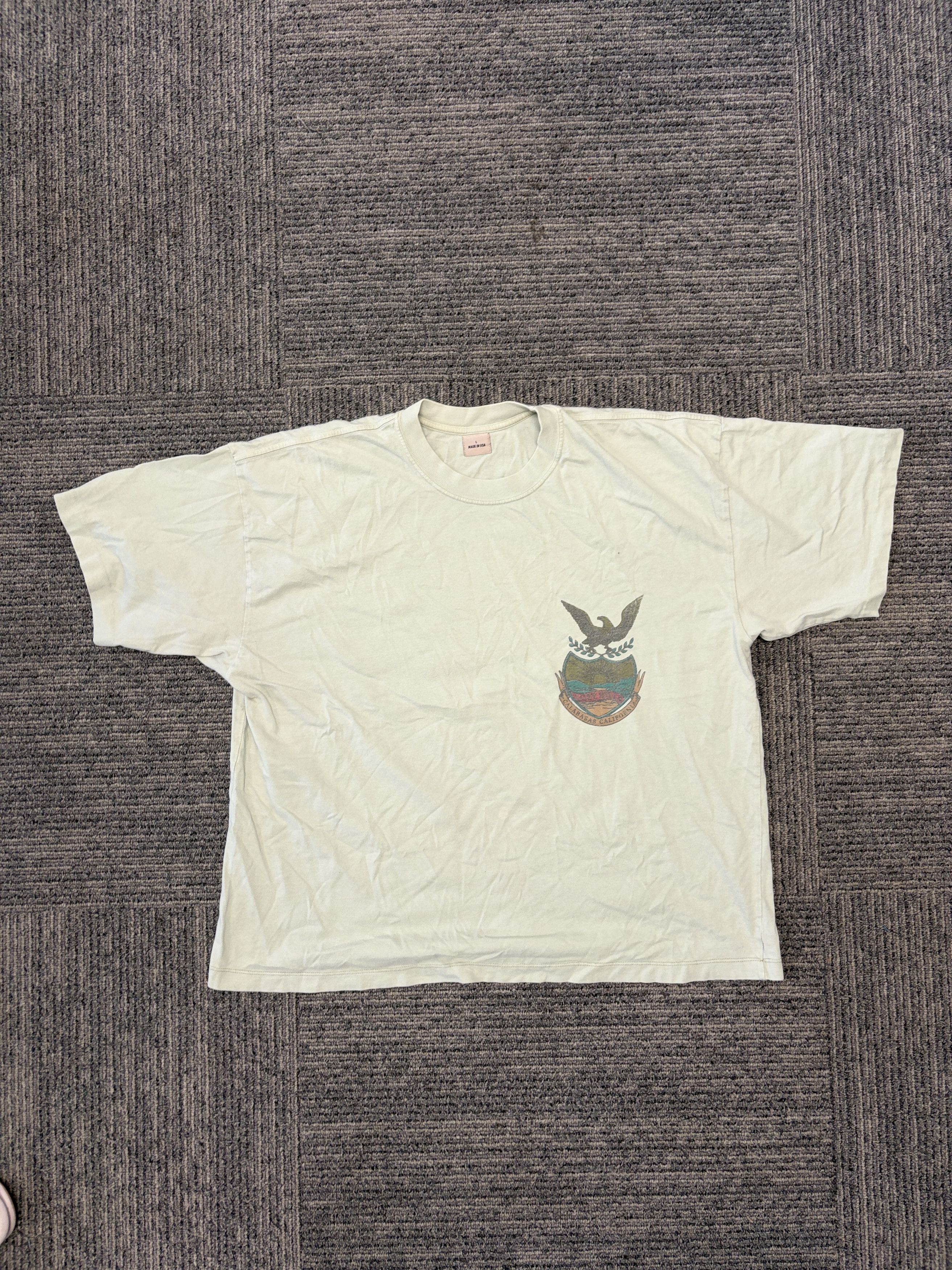 yeezy season 1 calabasas eagle crest t shirt sz L