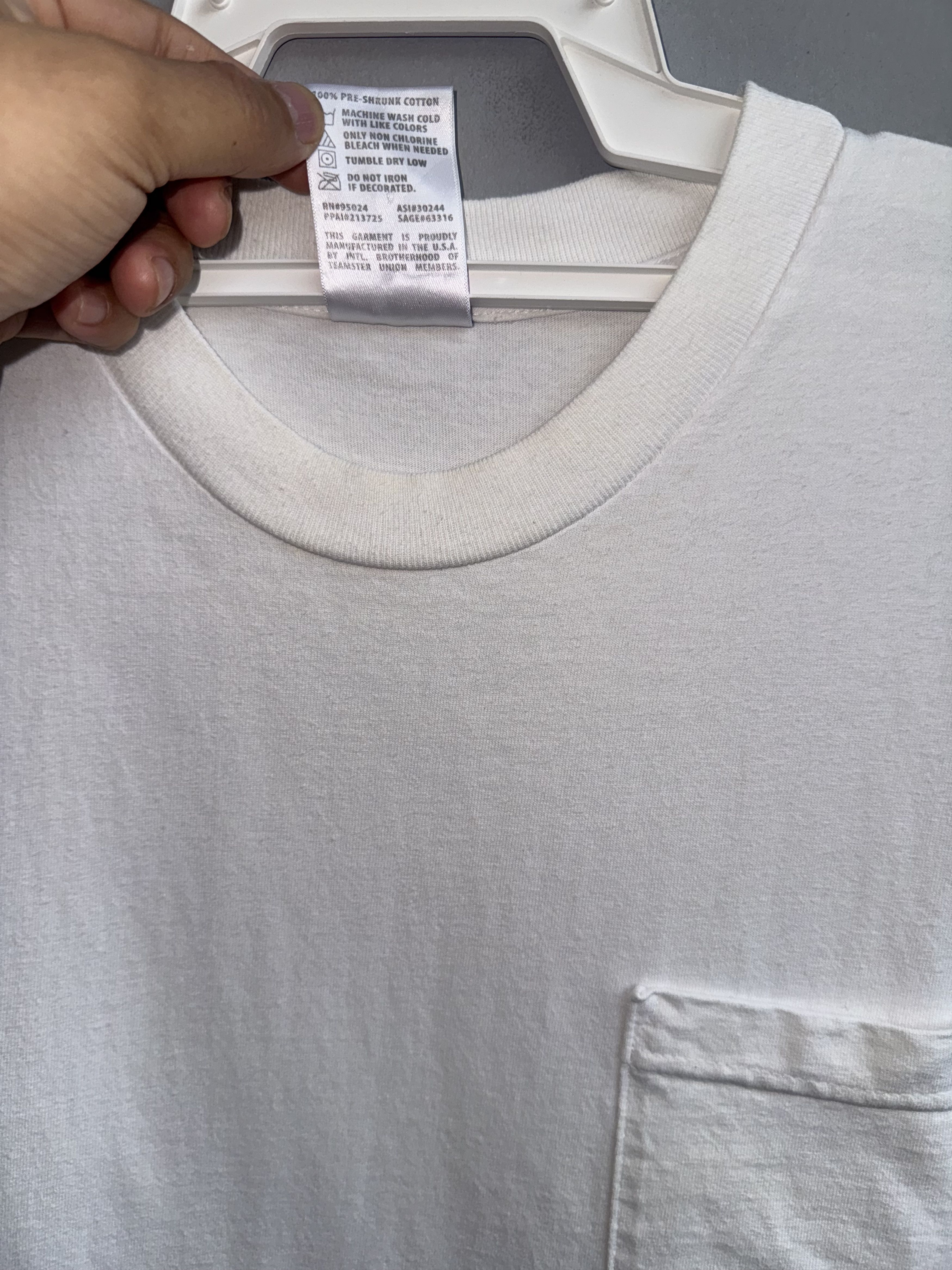 Vintage Union Made Single Pocket Plain Vintage Shirt Size US XL / EU 56 / 4 - 5 Thumbnail