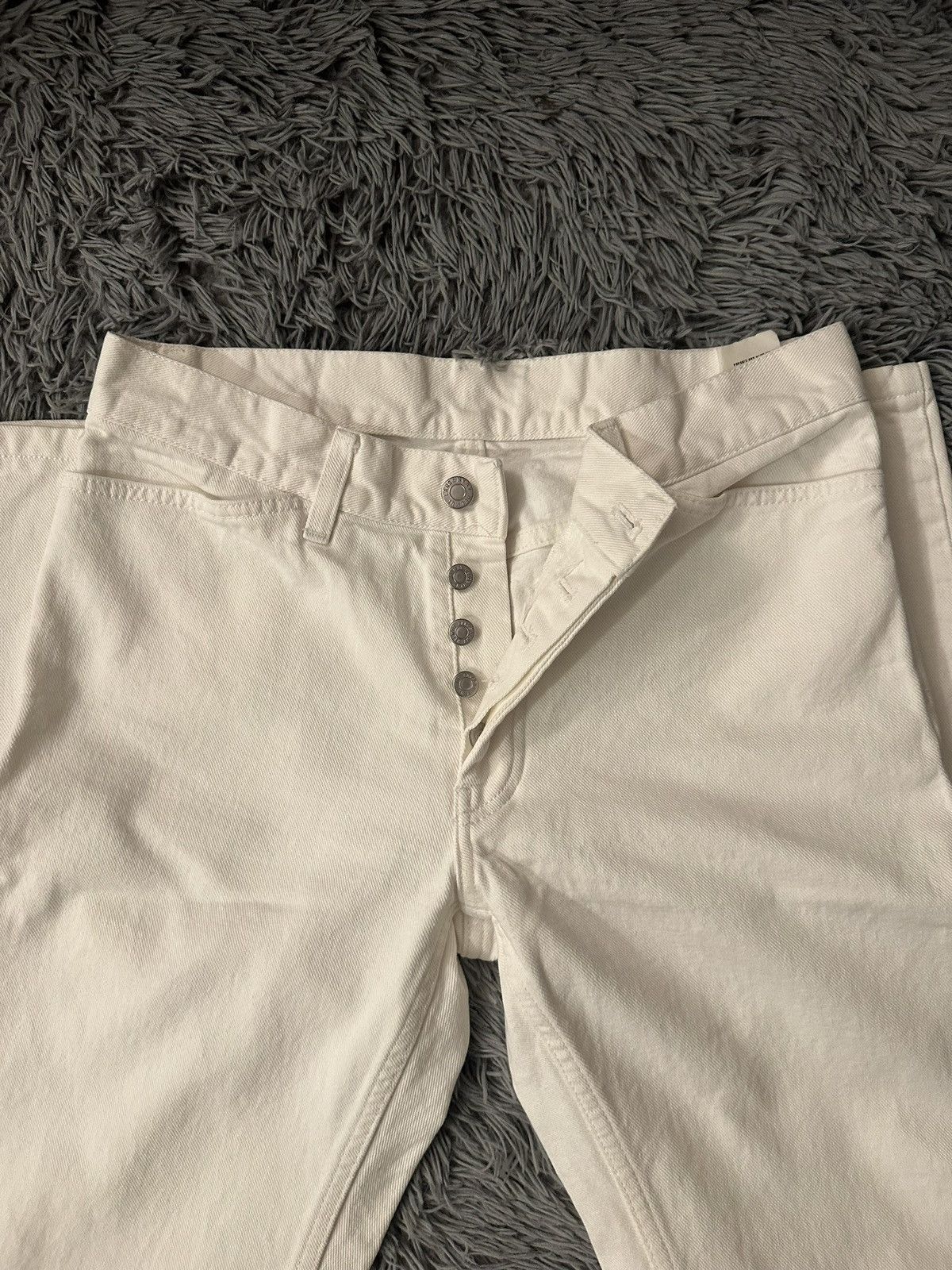 Helmut Lang Helmut Lang White Denim Pants Size US 30 / EU 46 - 1 Thumbnail