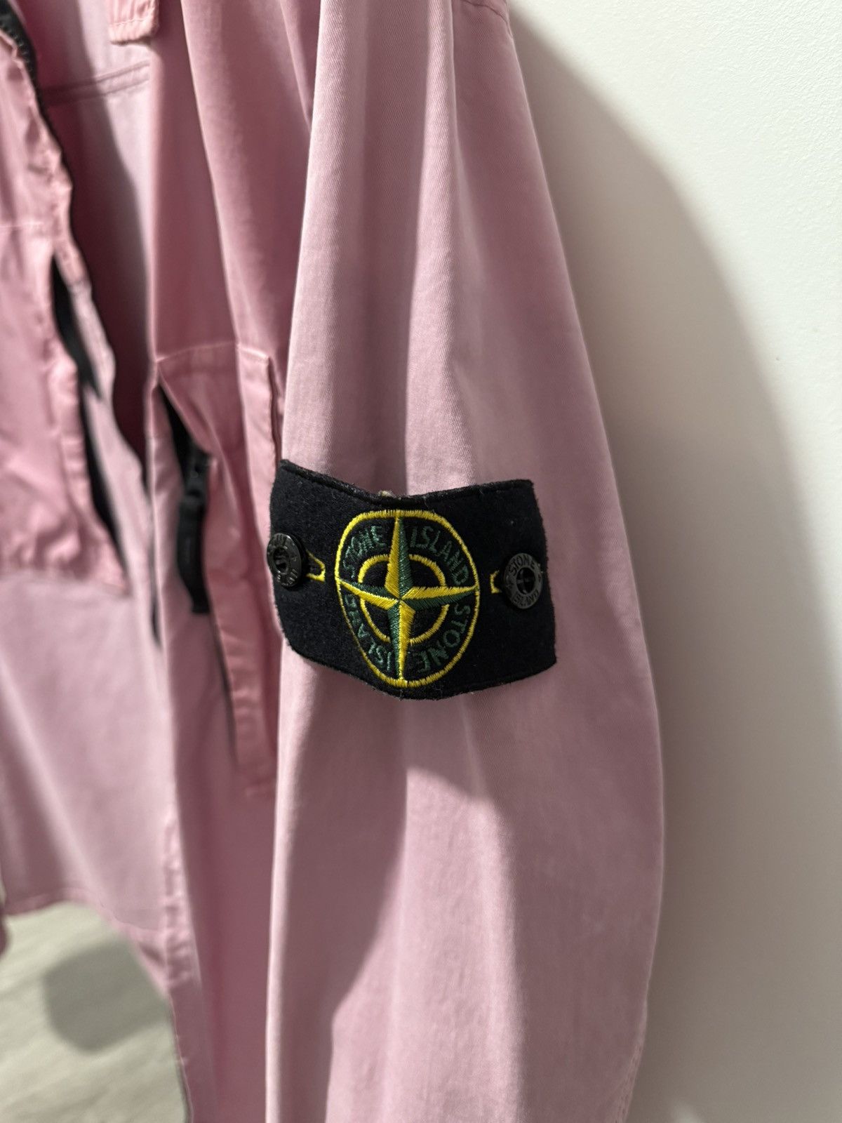 Stone Island Pink Stone Island Overshirt Size US M / EU 48-50 / 2 - 5 Thumbnail