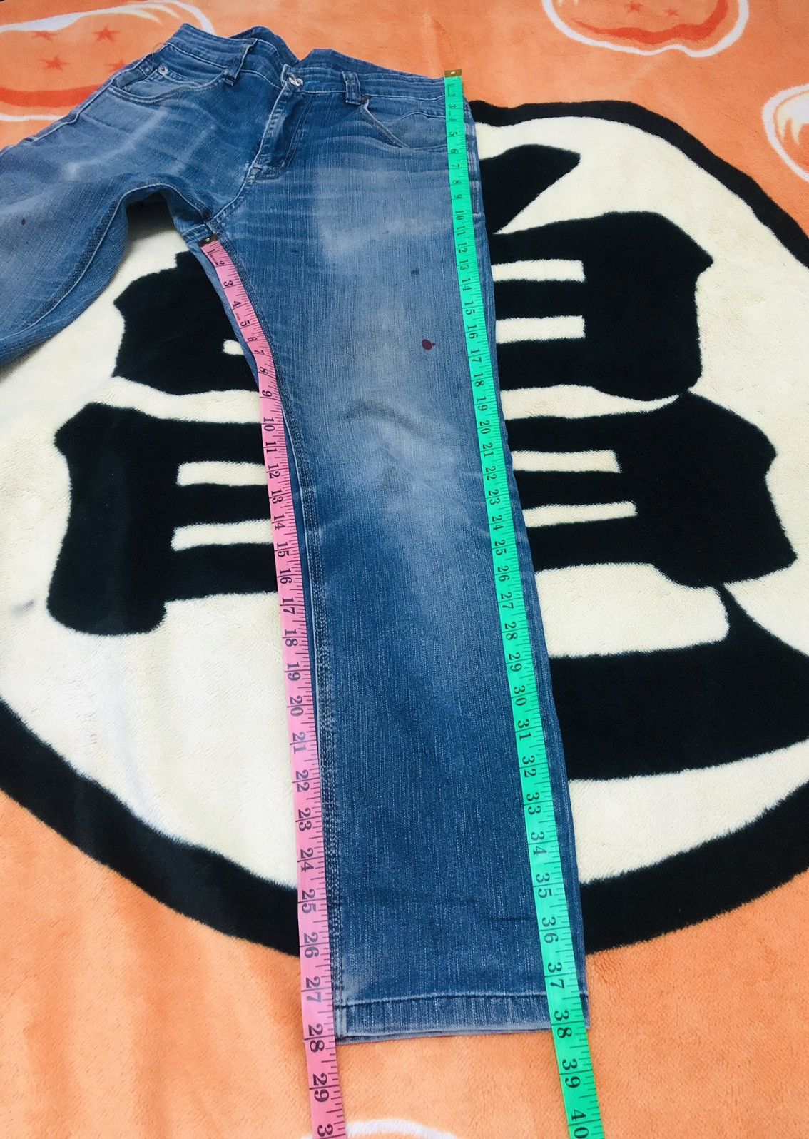 Jean Distressed Japanese brand jeans Size US 29 - 12 Thumbnail