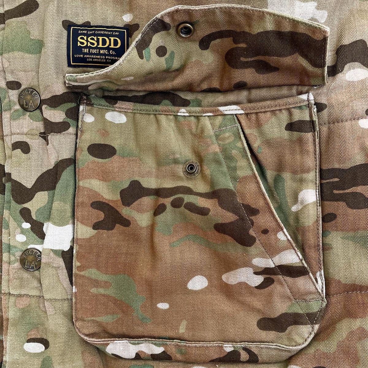 FUCT FUCT Co, SSDD Camo Reversible Tactical Vest Size US M / EU 48-50 / 2 - 4 Thumbnail