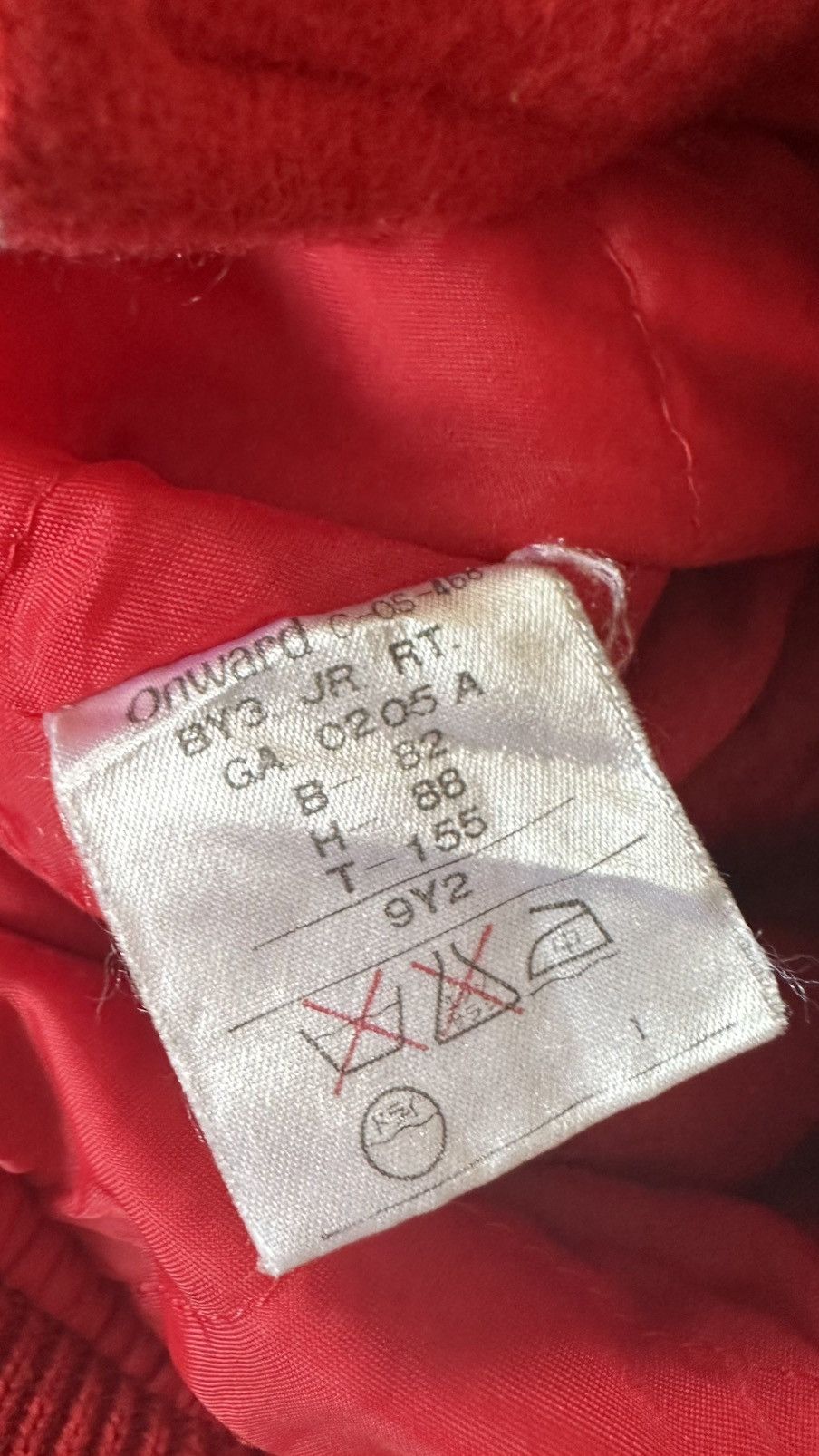 Other VINTAGE TEENS CLUB WOOL VARSITY JACKET Size US L / EU 52-54 / 3 - 8 Thumbnail