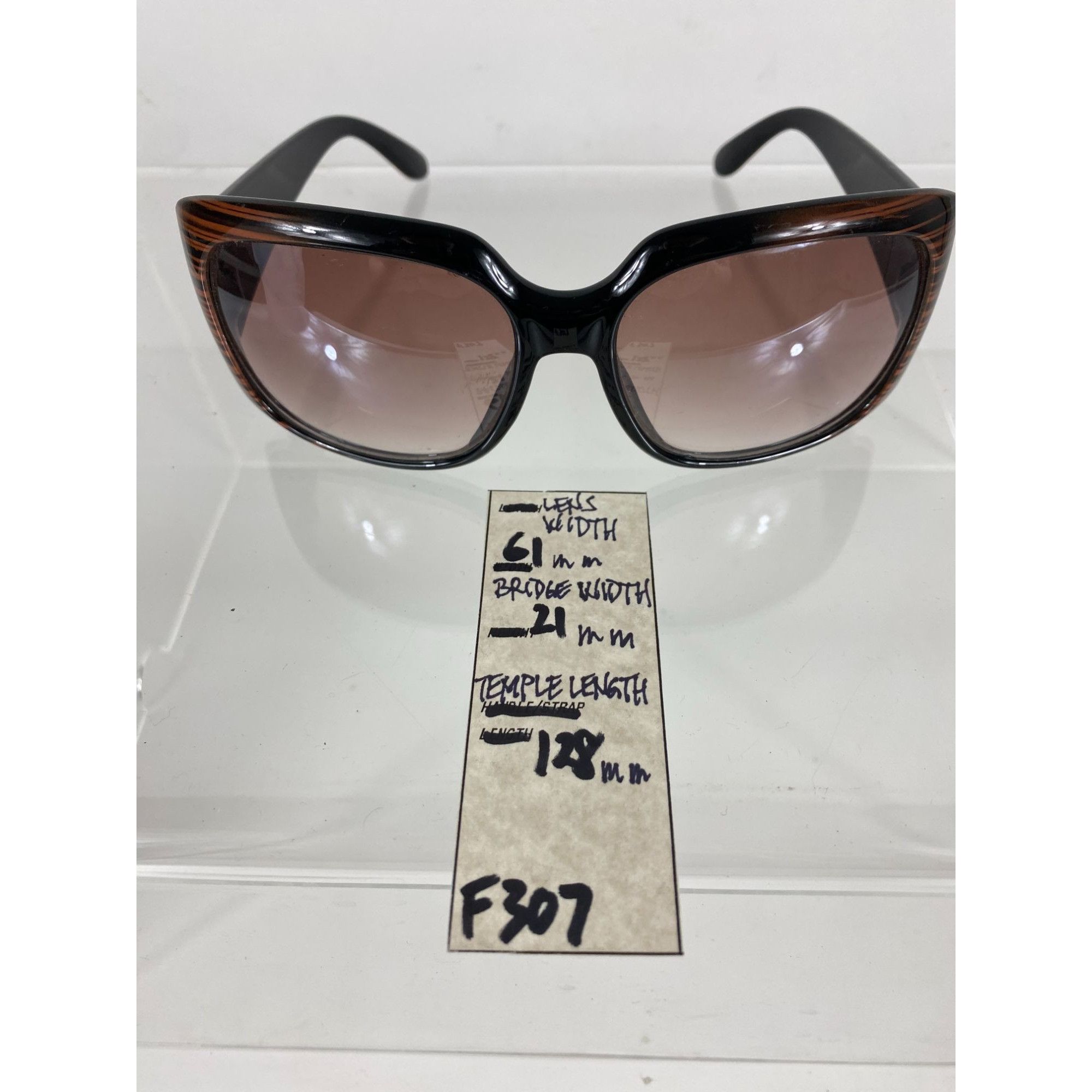 Dolce & Gabbana Vintage Dolce & Gabbana Couture 2650 Square Sunglasses Brown Size ONE SIZE - 6 Thumbnail