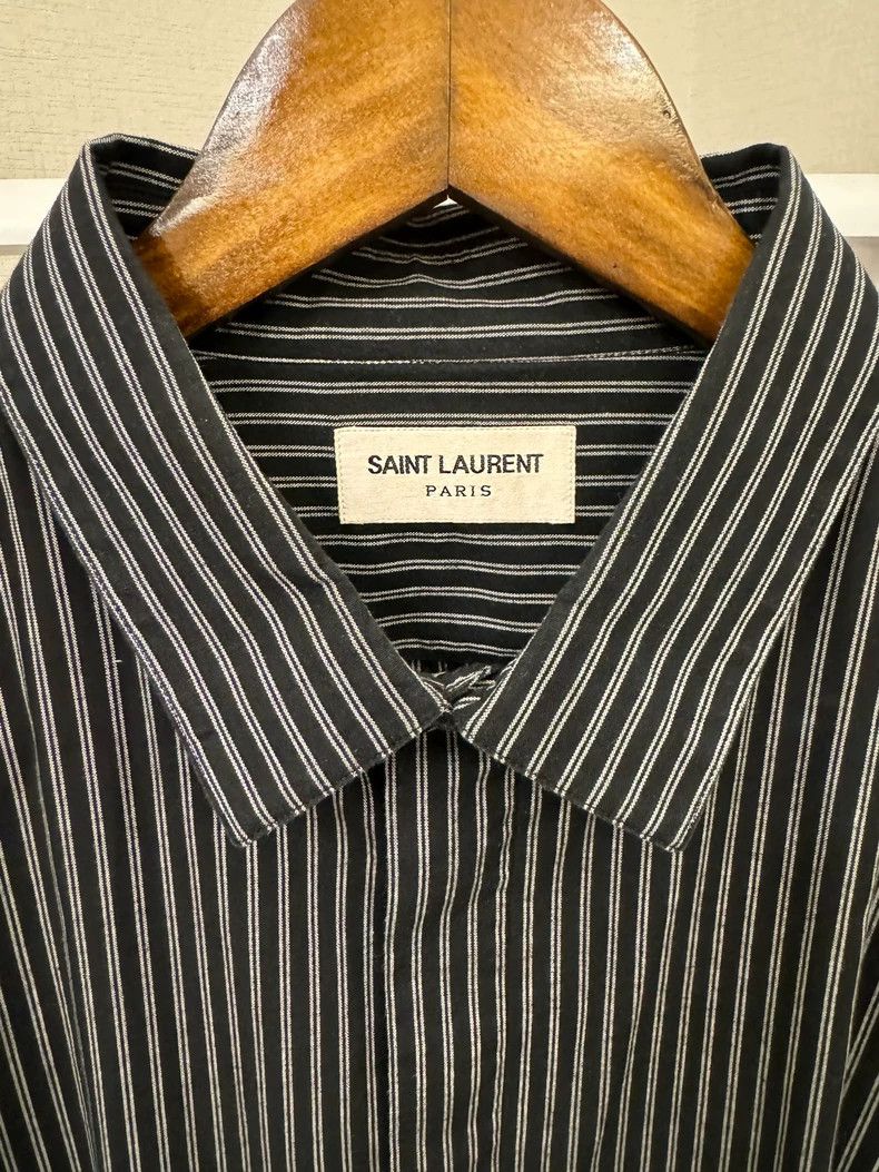 Saint Laurent Paris saint laurent parisMen's Striped Shirt 2503-Nextarrow Size US XS / EU 42 / 0 - 5 Thumbnail