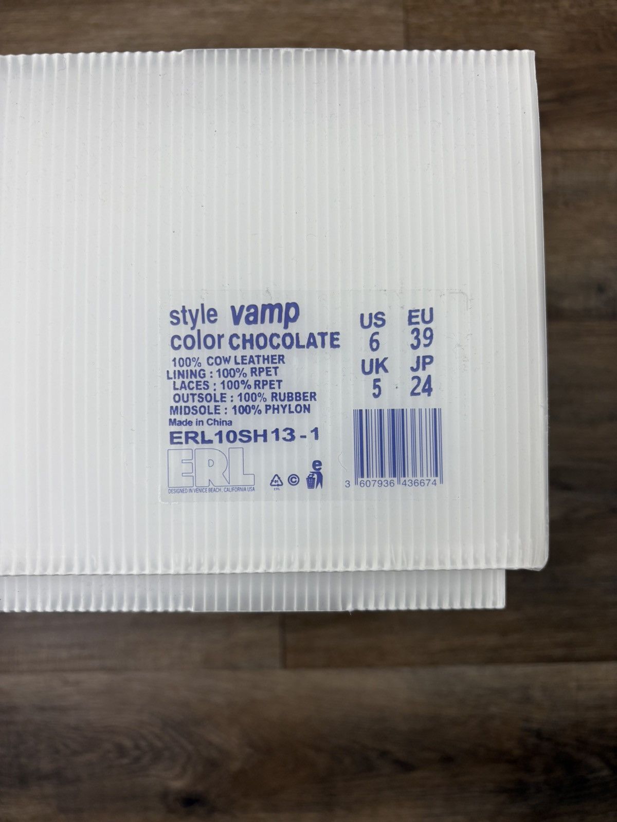 ERL **Limited Edition ERL Vamp “Chocolate Brown” Size US 6 / EU 39 - 19 Thumbnail