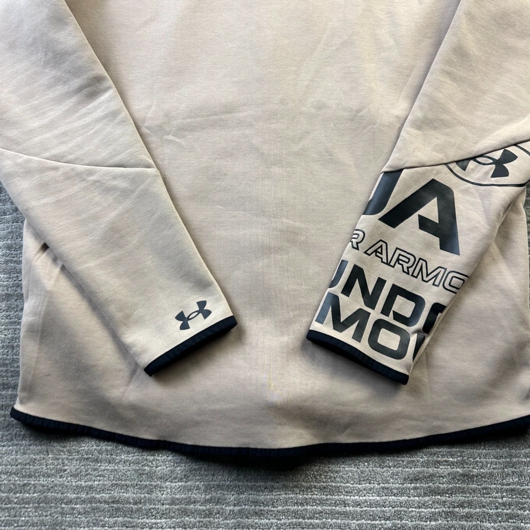 Under Armour Under Armour Hoodie Mens M Unstoppable Fleece Graphic Zip Hooded Pockets Logo Size US M / EU 48-50 / 2 - 7 Thumbnail