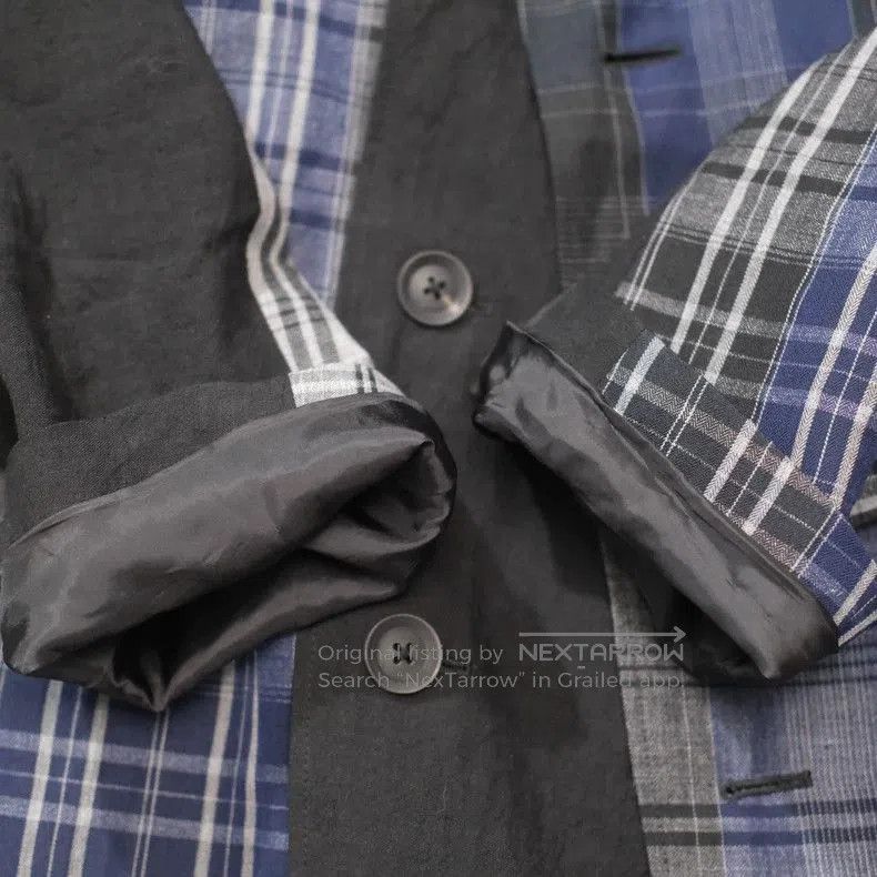 Yohji Yamamoto Yohji Yamamoto 21SS Linen Plaid Blazer. Size US M / EU 48-50 / 2 - 7 Thumbnail