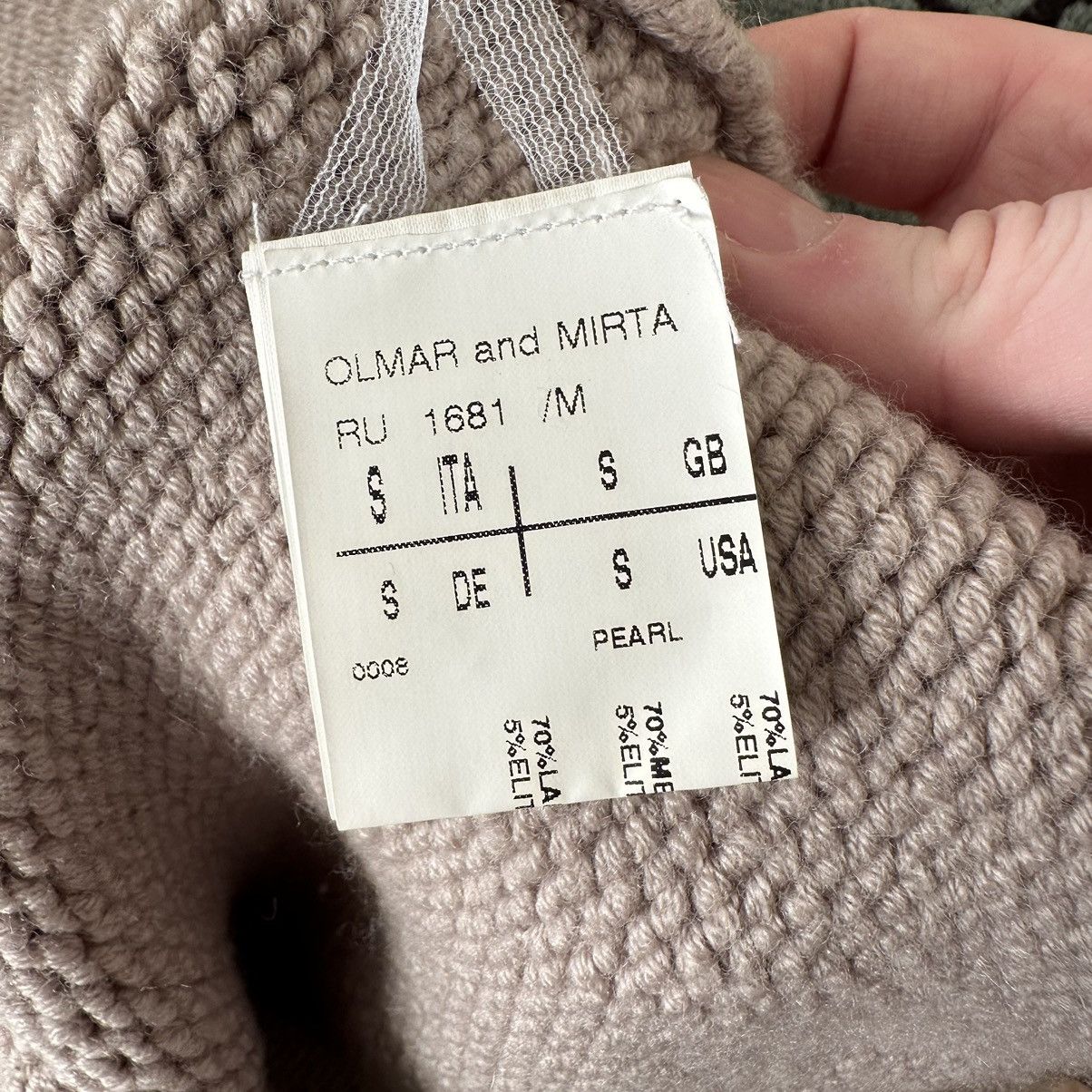 Rick Owens Rick Owens Archive Fall 2006 Dustulator Knit Sweater Size US S / EU 44-46 / 1 - 4 Thumbnail